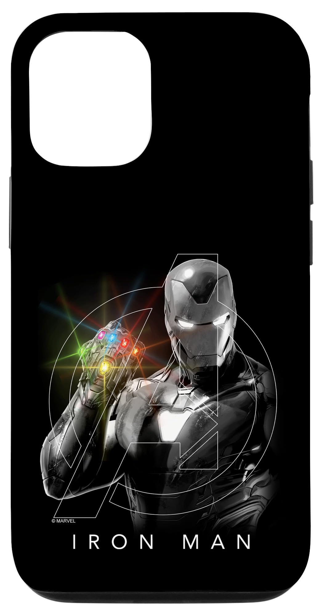 iPhone 12/12 Pro マーベル アベンジャーズ アイアンマン インフィニティ ガントレット スマホケース