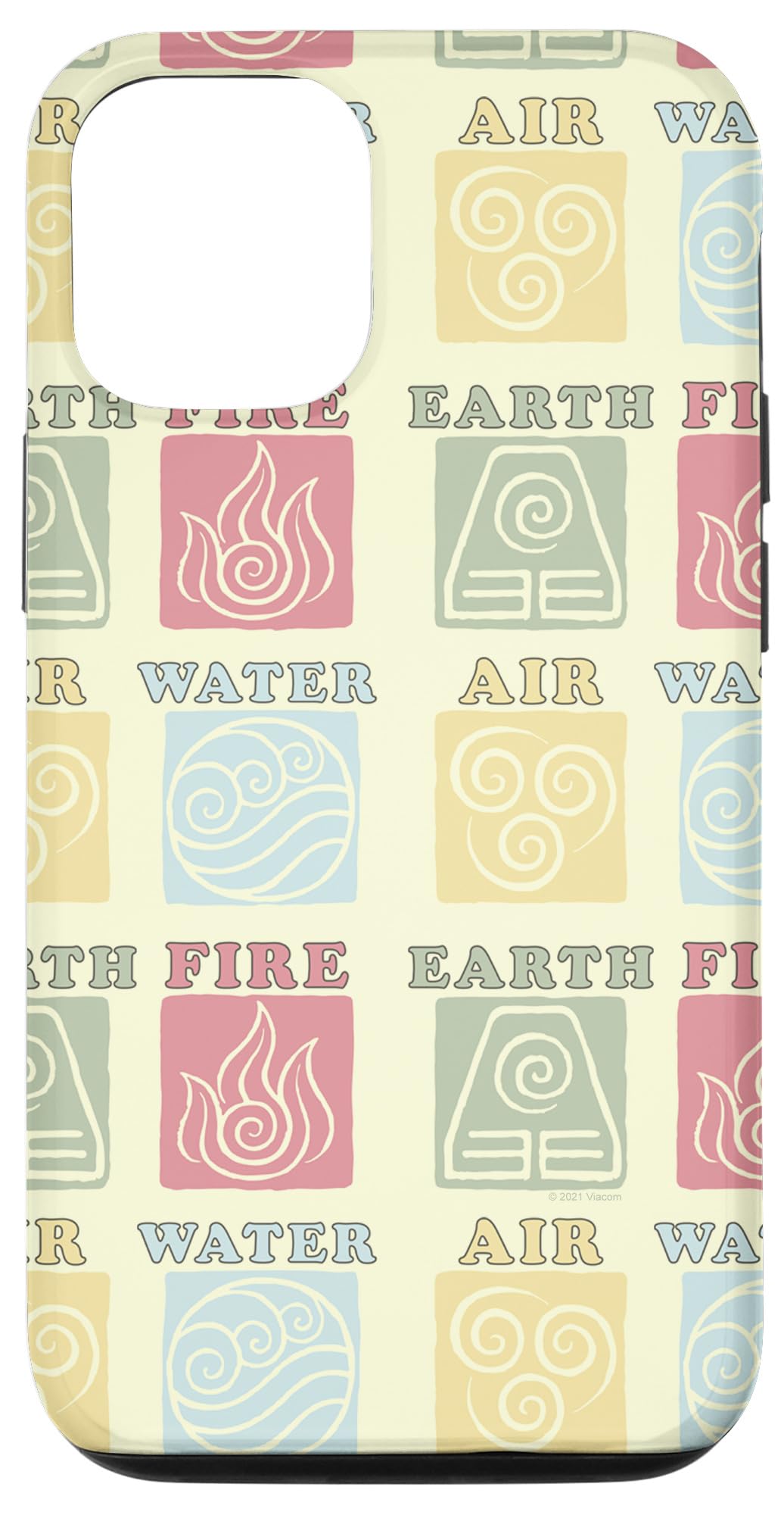 iPhone 12/12 Pro Avatar:The Last Airbender Elements Stack スマホケース