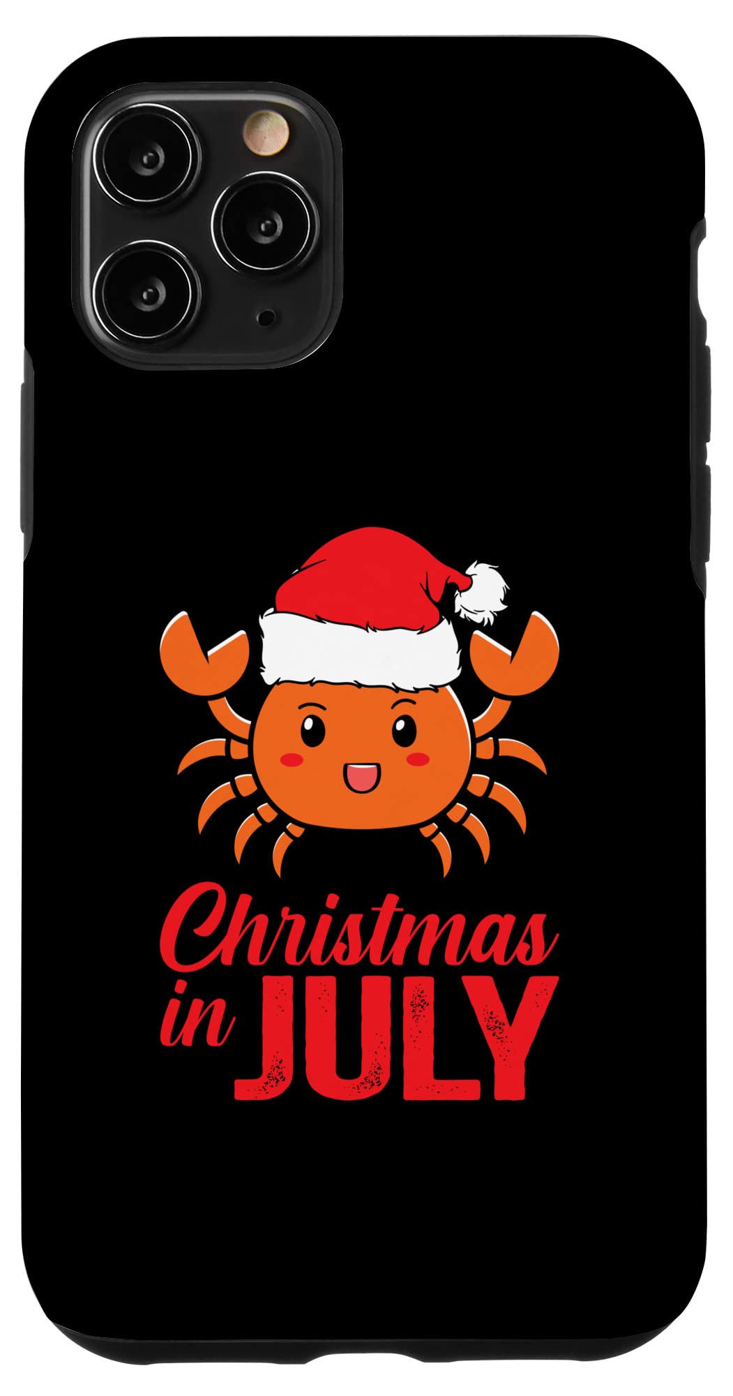 iPhone 11 Pro 7月のクリスマスサンタホービーチ面白おかしい夏のお天道様クリスマス スマホケース スマートフォン・携帯電話アクセサリー-ケース・カバー