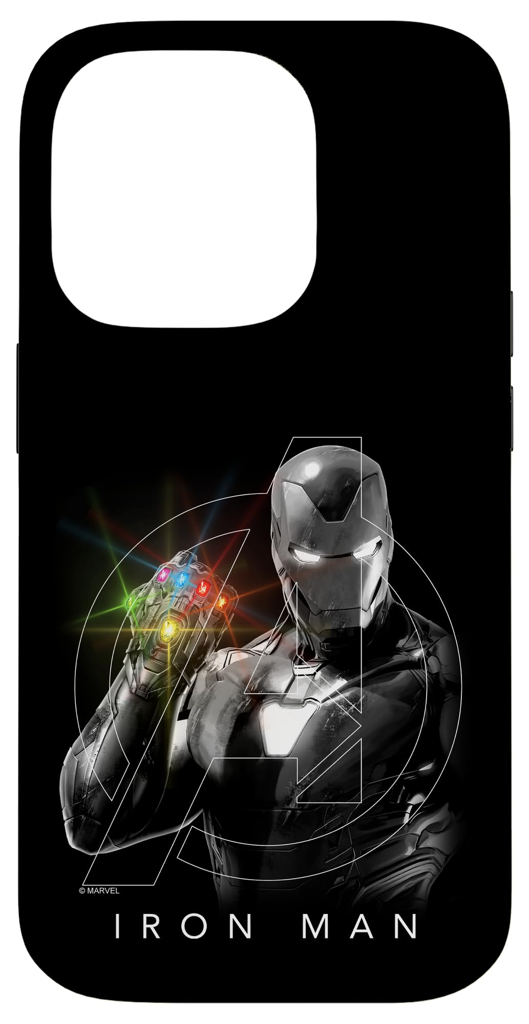 iPhone 14 Pro マーベル アベンジャーズ アイアンマン インフィニティ ガントレット スマホケース
