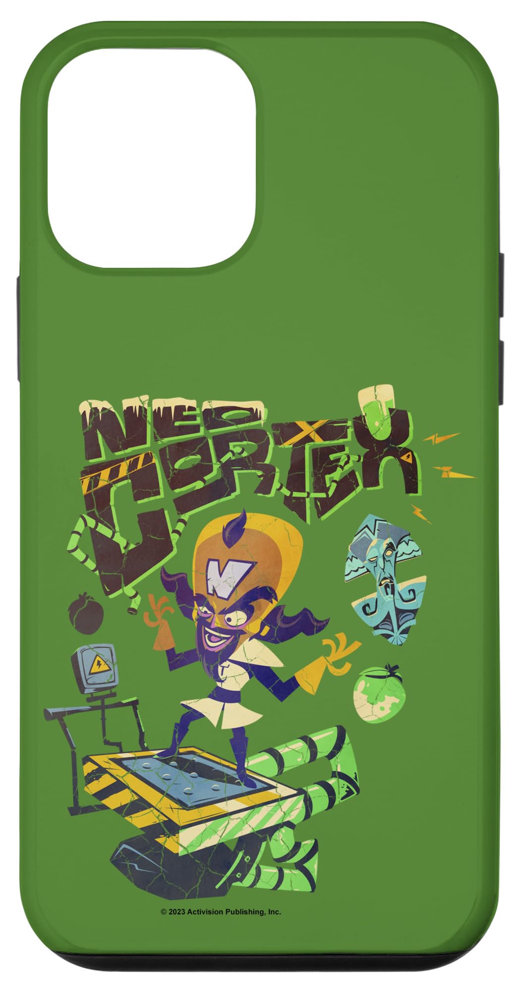iPhone 12 mini Crash Team Rumble Neo Cortex Evil Plans Big Poster スマホケース
