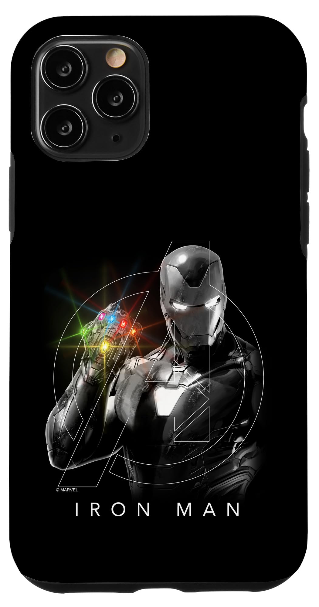 iPhone 11 Pro マーベル アベンジャーズ アイアンマン インフィニティ ガントレット スマホケース