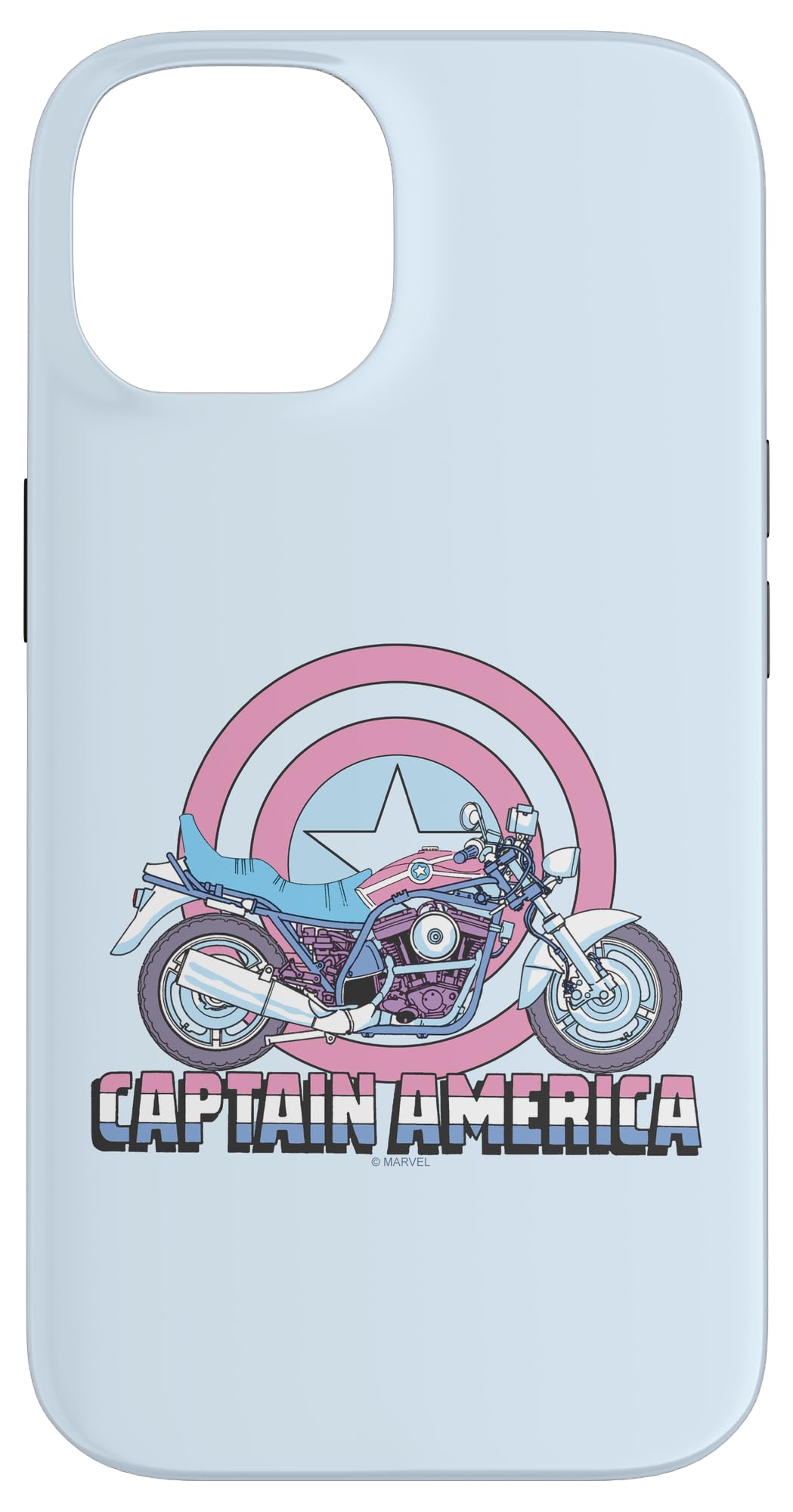 iPhone 14 Marvel 旗がしら亜米利加 自動自転車 スマホケース