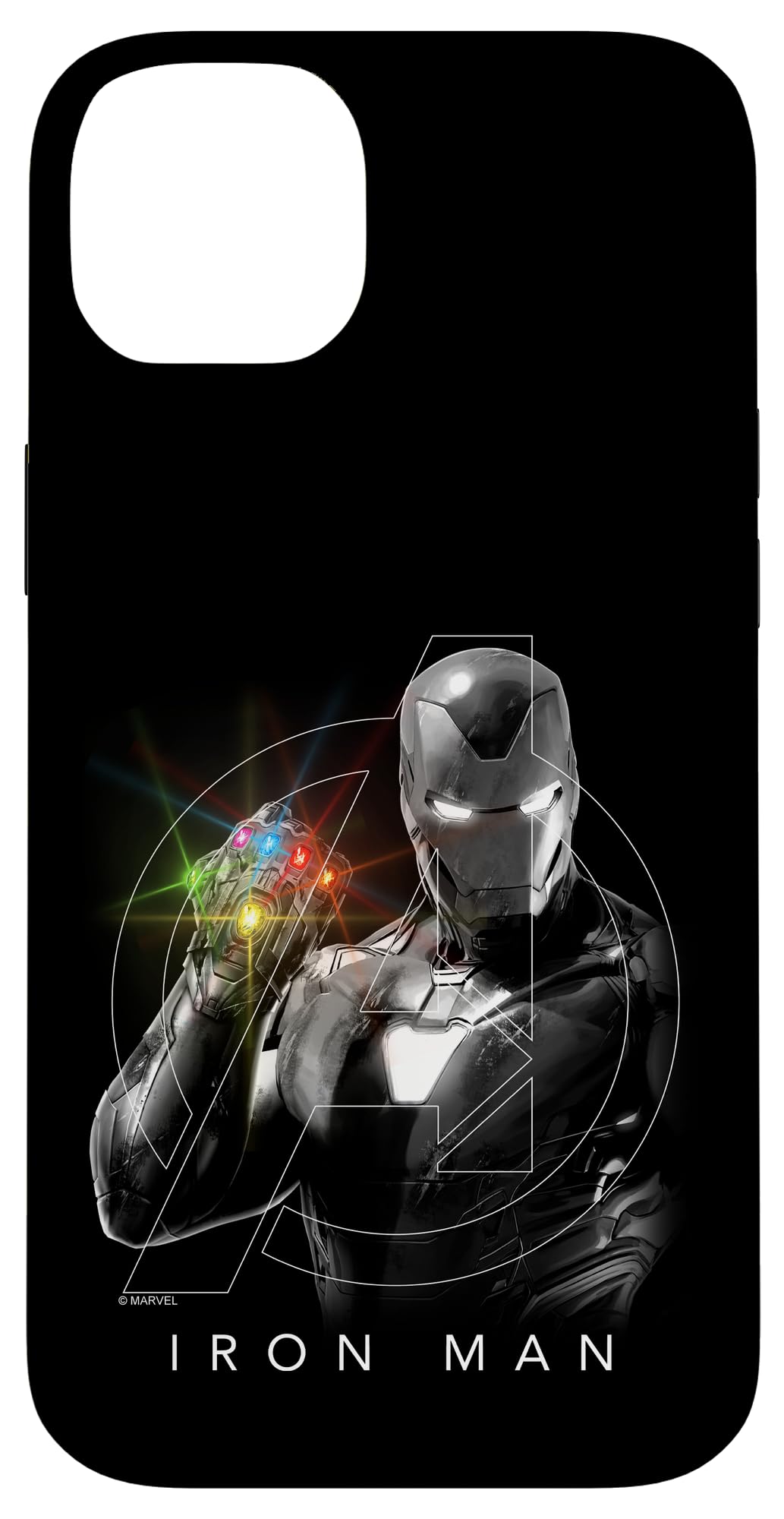 iPhone 14 Plus マーベル アベンジャーズ アイアンマン インフィニティ ガントレット スマホケース