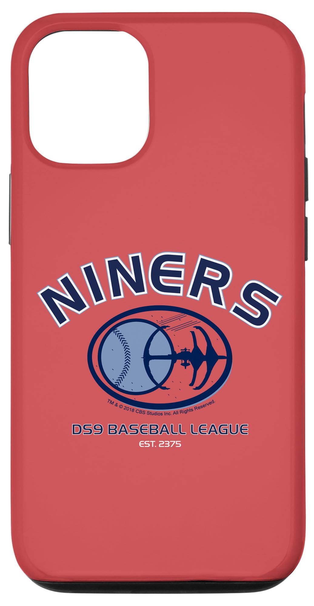 iPhone 15 Pro 出発信号機レック:ディープスペースナインナイナーズ DS9 野球競技団体 スマホケース