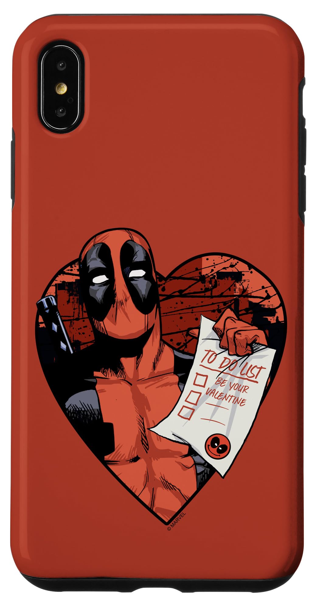 iPhone XS Max Marvel デッドスウィミングプール To Do商品目録 Be Your Valentine スマホケース