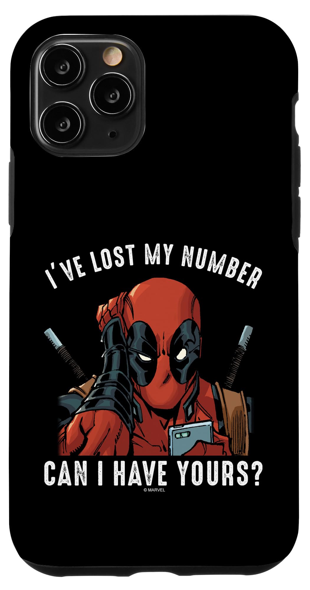 iPhone 11 Pro マーベル デッドスウィミングプール I\u0027ve Lost My Number Can I Have Yours スマホケース