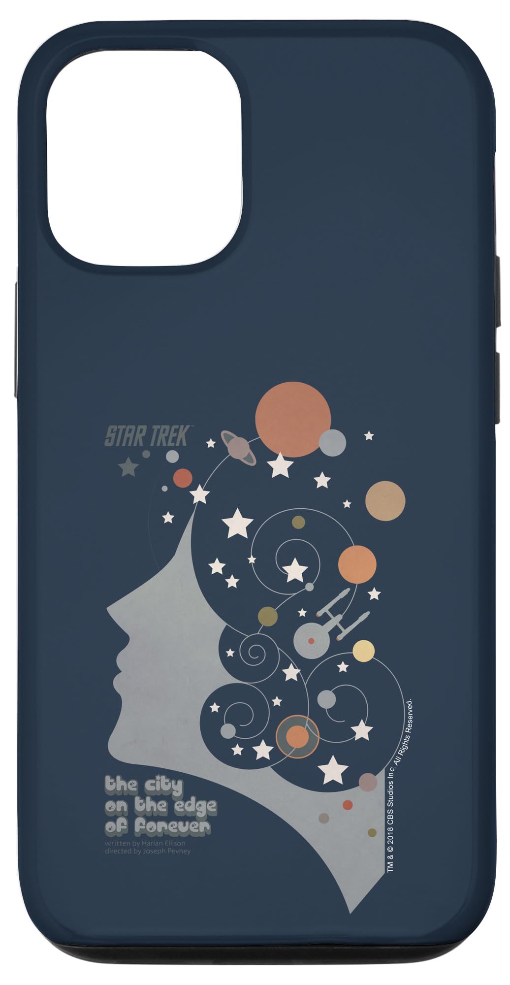 iPhone 13 出発信号機レック 一風変わった続きもの City On The Edge Of Forever スマホケース