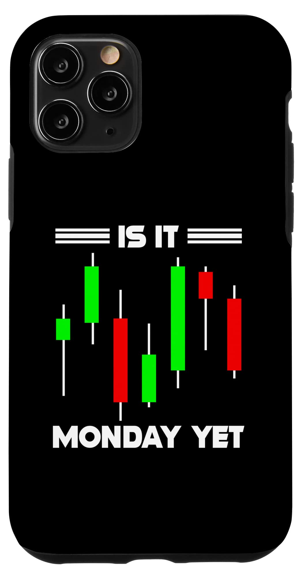 iPhone 11 Pro Is It Monday Yet, Stocks Trader Chart Reader Crypto Trading スマホケース