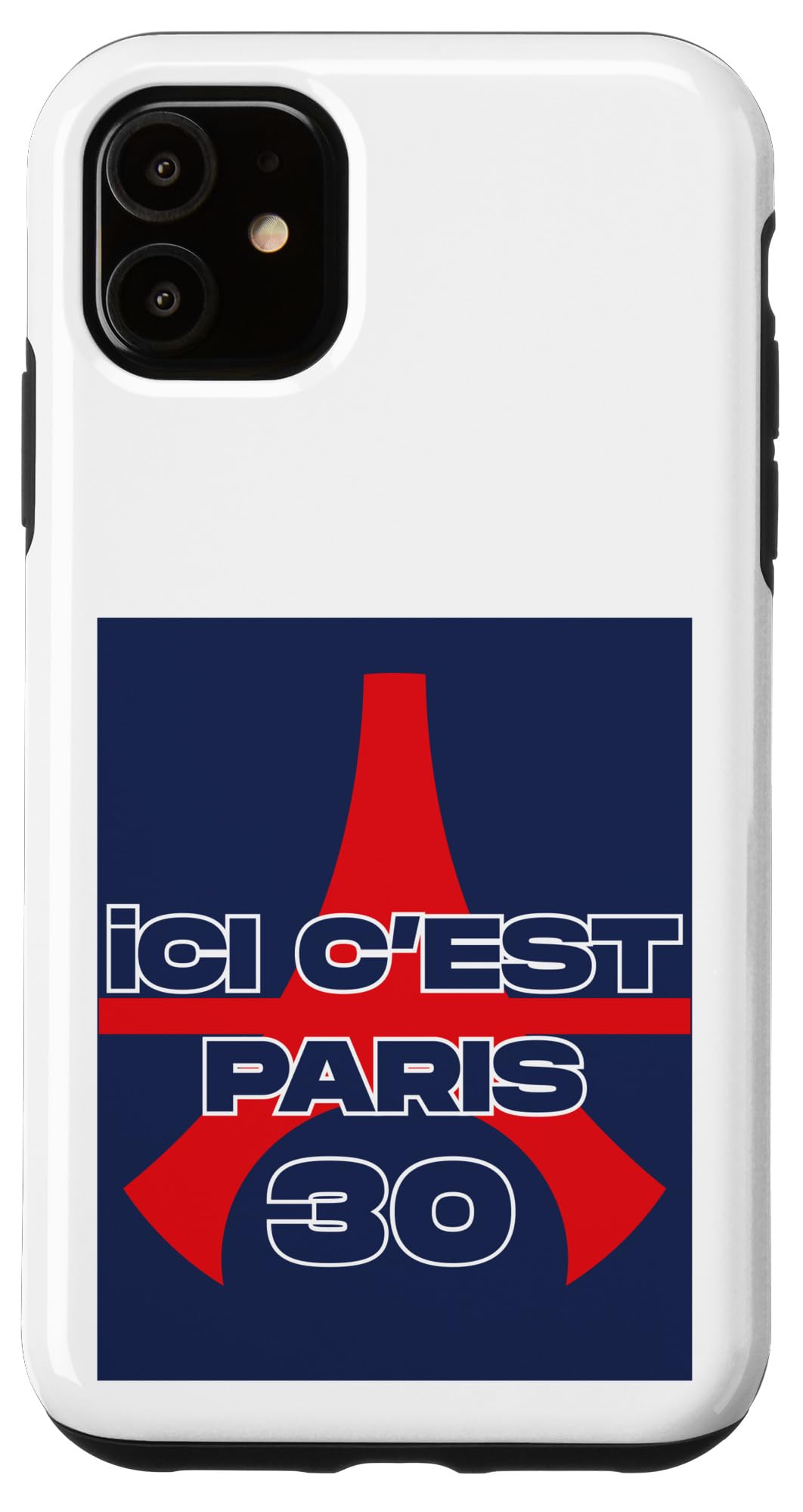 iPhone 11 ICI C\u0027EST PARIS 30 蹴球気違いかかわり合い商いもの スマホケース
