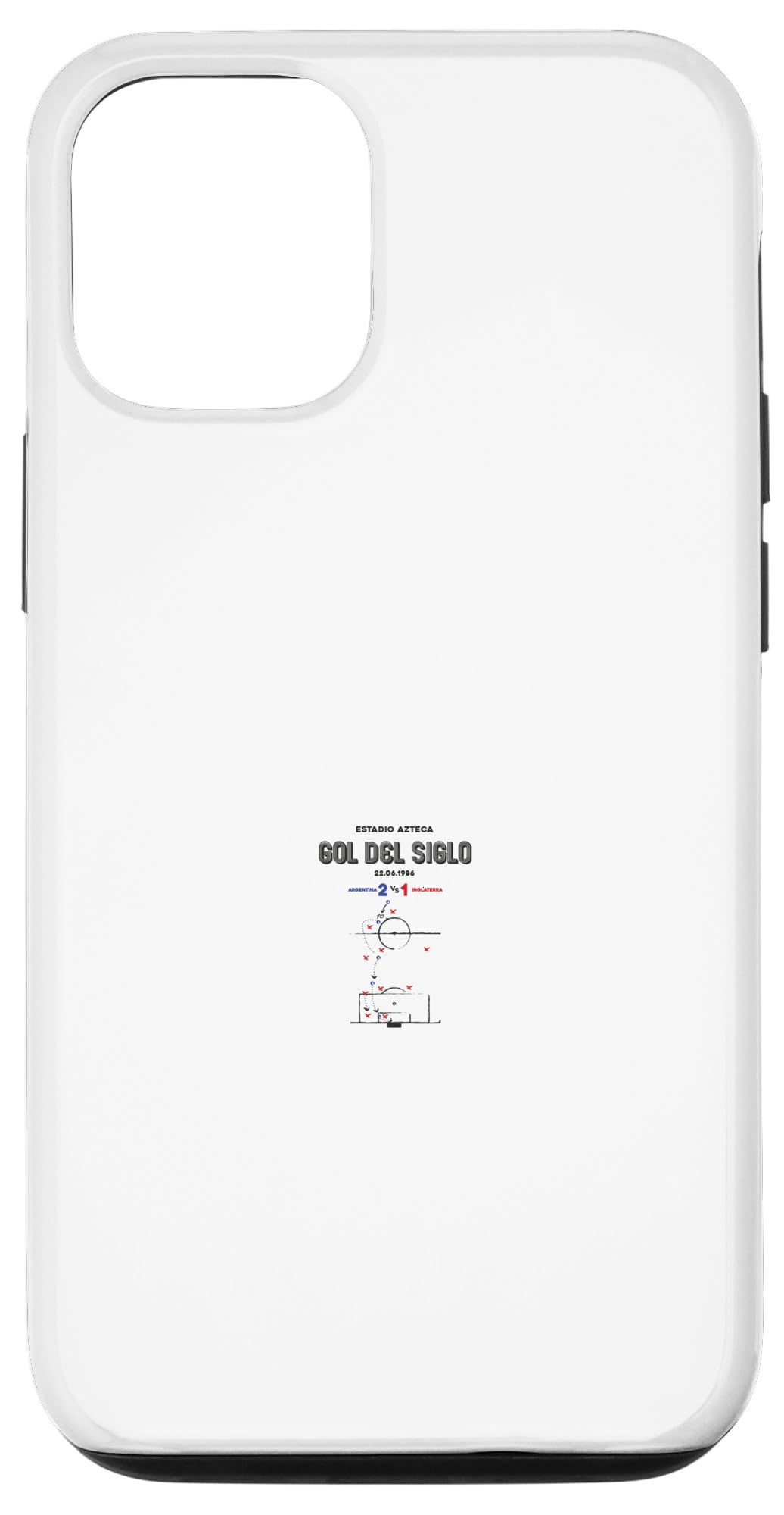 iPhone 12/12 Pro Gol del siglo 蹴球気違いかかわり合い商いもの スマホケース