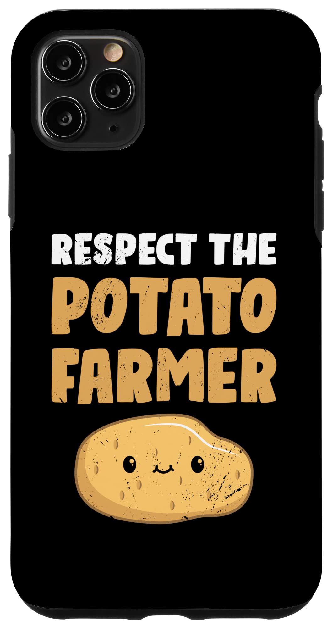 iPhone 11 Pro Max Respect The Potato Farmer - 野菜農業 農手 スマホケース