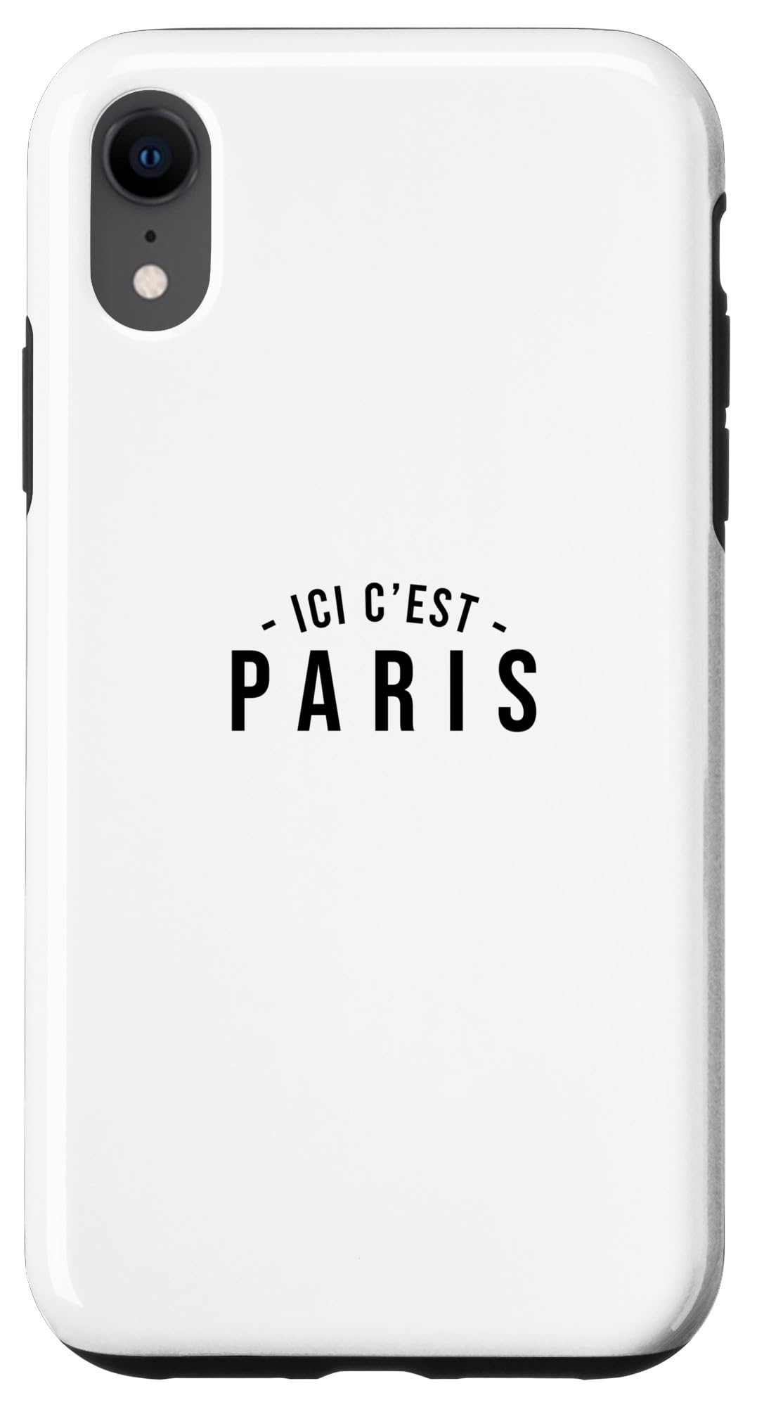iPhone XR ICI C\u0027EST PARIS 蹴球気違いかかわり合い商いもの スマホケース