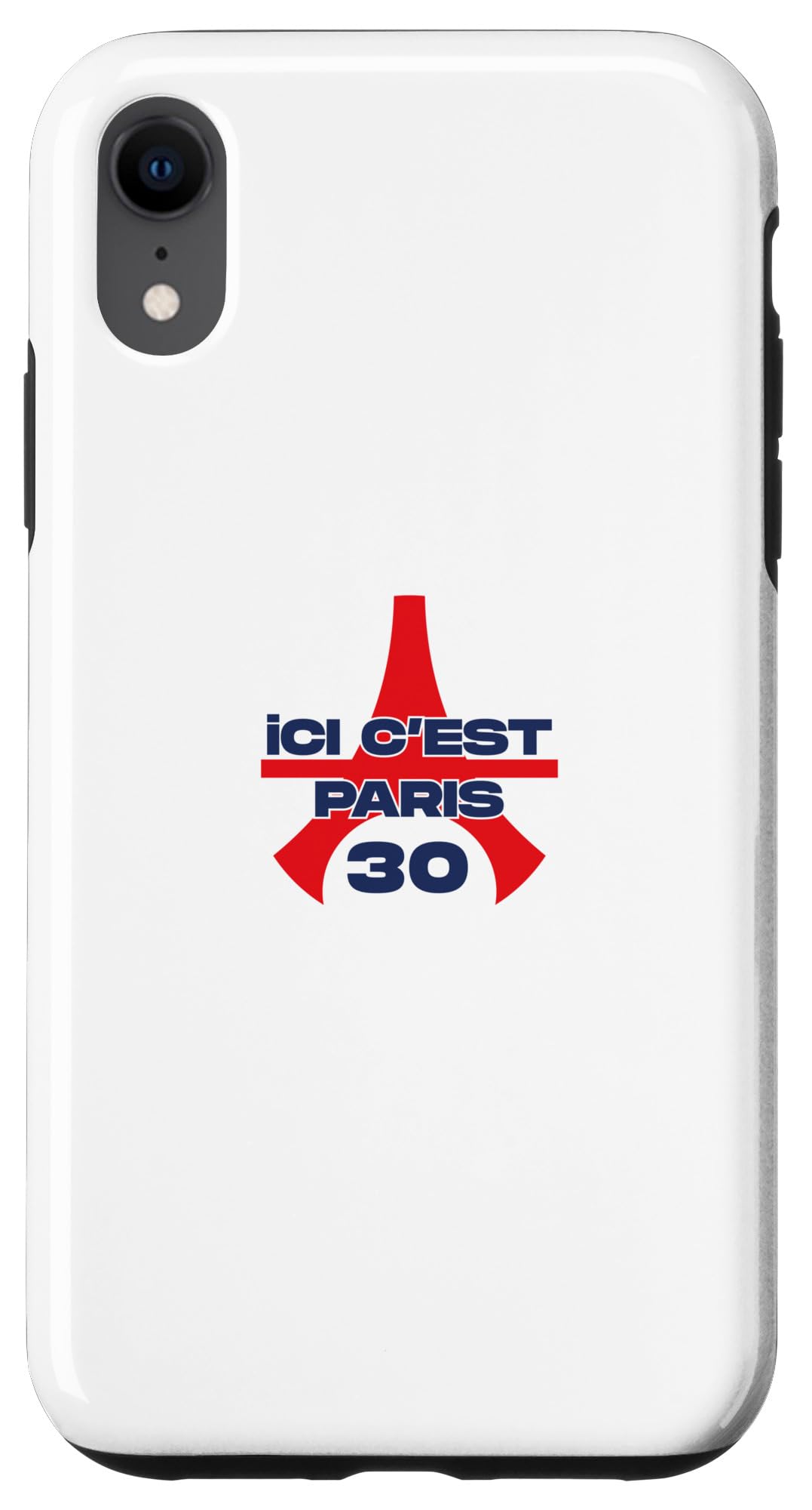 iPhone XR ICI C\u0027EST PARIS 30 蹴球気違いかかわり合い商いもの スマホケース