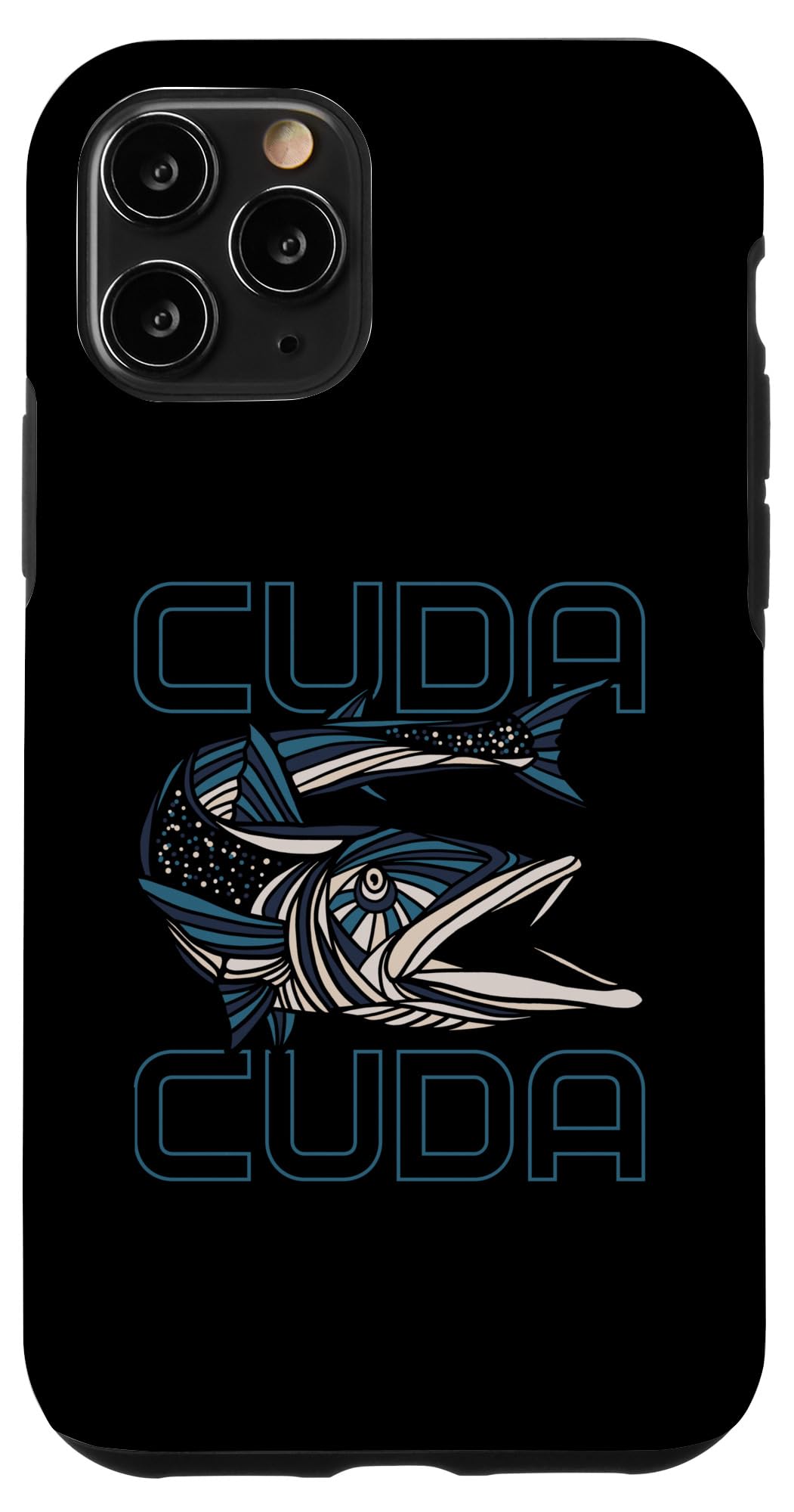 iPhone 11 Pro Barracuda Bicuda Picua フィッシング スマホケース