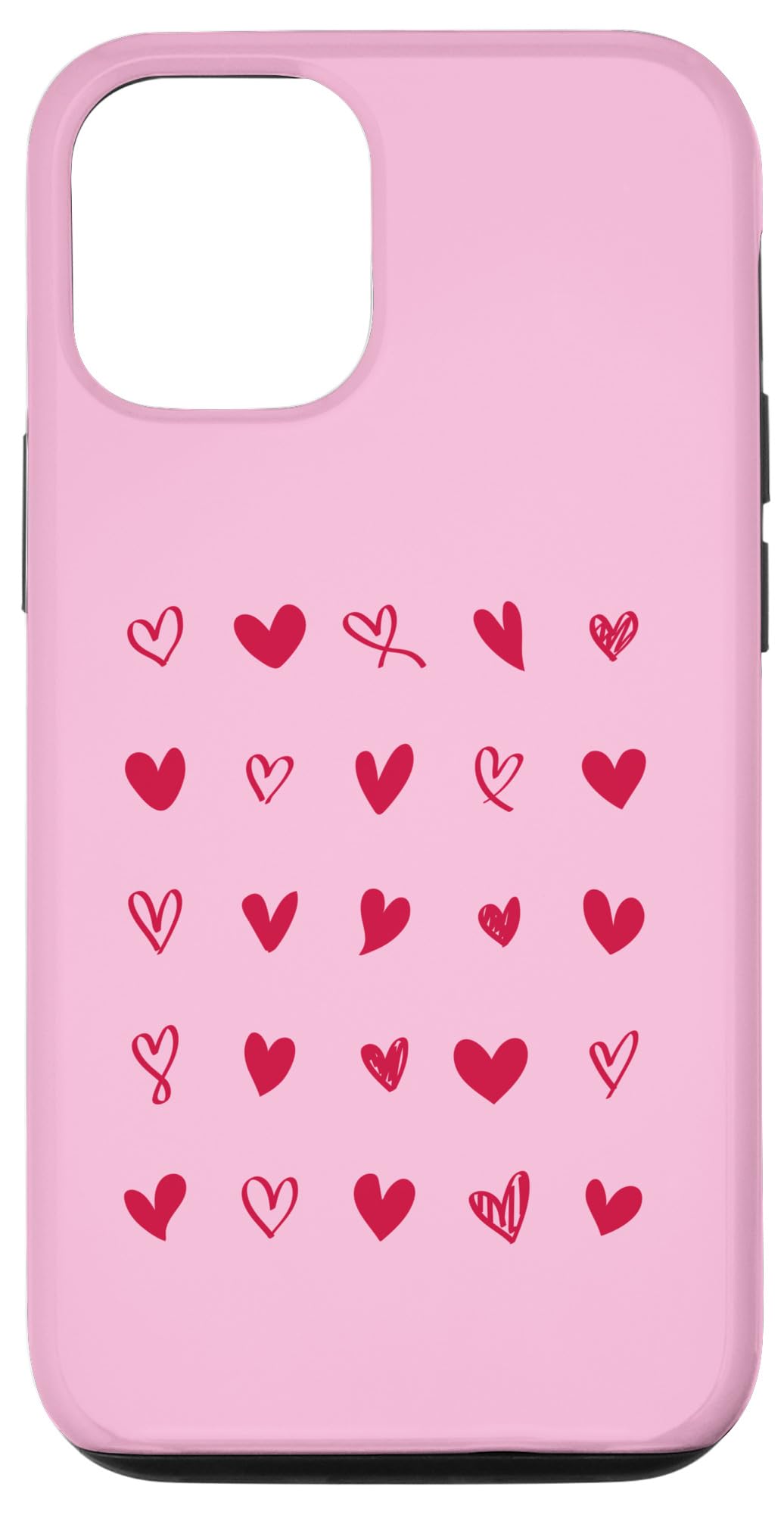 iPhone 15 聖バレンタイン青写真 Be My Valentine スマホケース