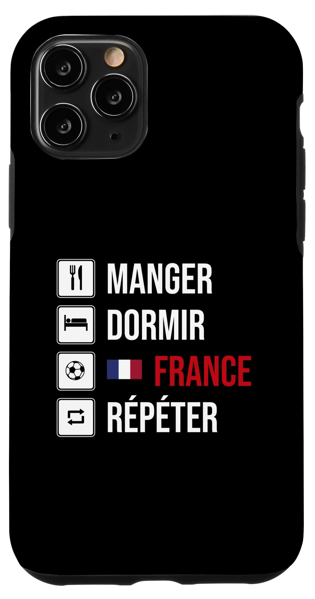 iPhone 11 Pro フランス共和国 蹴球気違いかかわり合い商いもの スマホケース