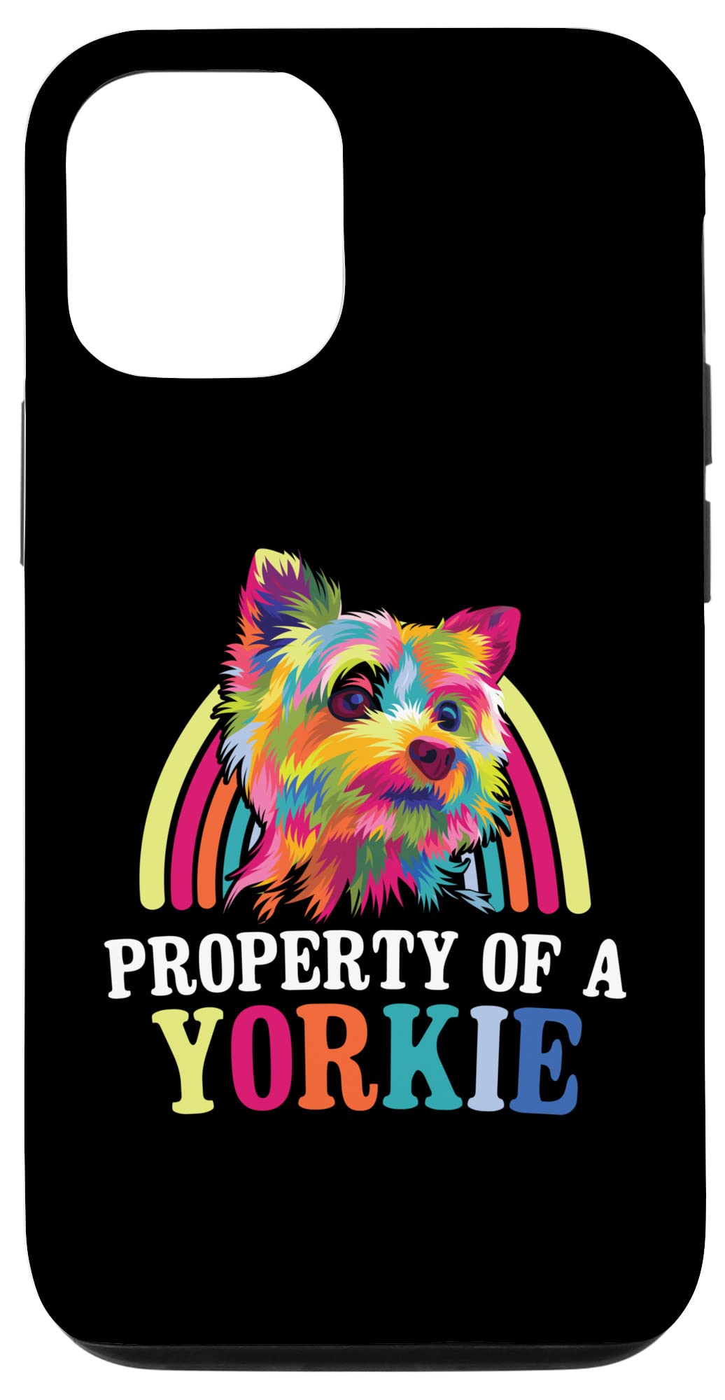 iPhone 15 ヨーキー・ヨークシャー・テリア犬猥りがましいの有形の所有物 スマホケース