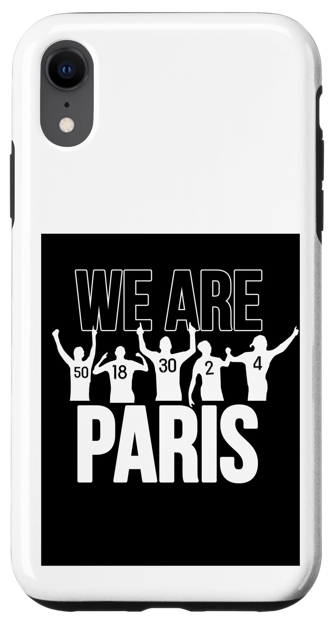 iPhone XR WE ARE PARIS - サッカーファン関連商品 スマホケース