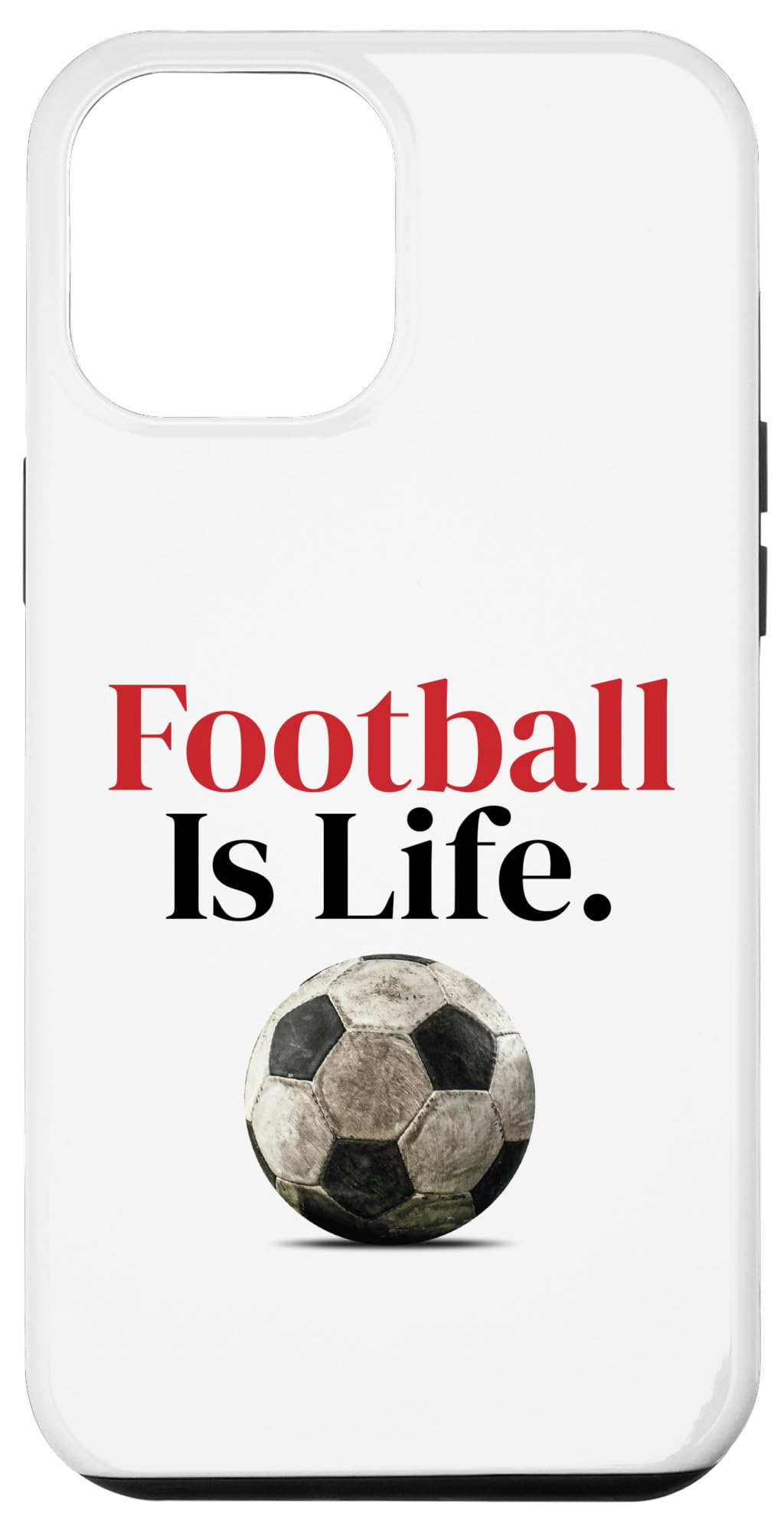iPhone 13 Pro Max Futbol is Life 蹴球気違いかかわり合い商いもの スマホケース