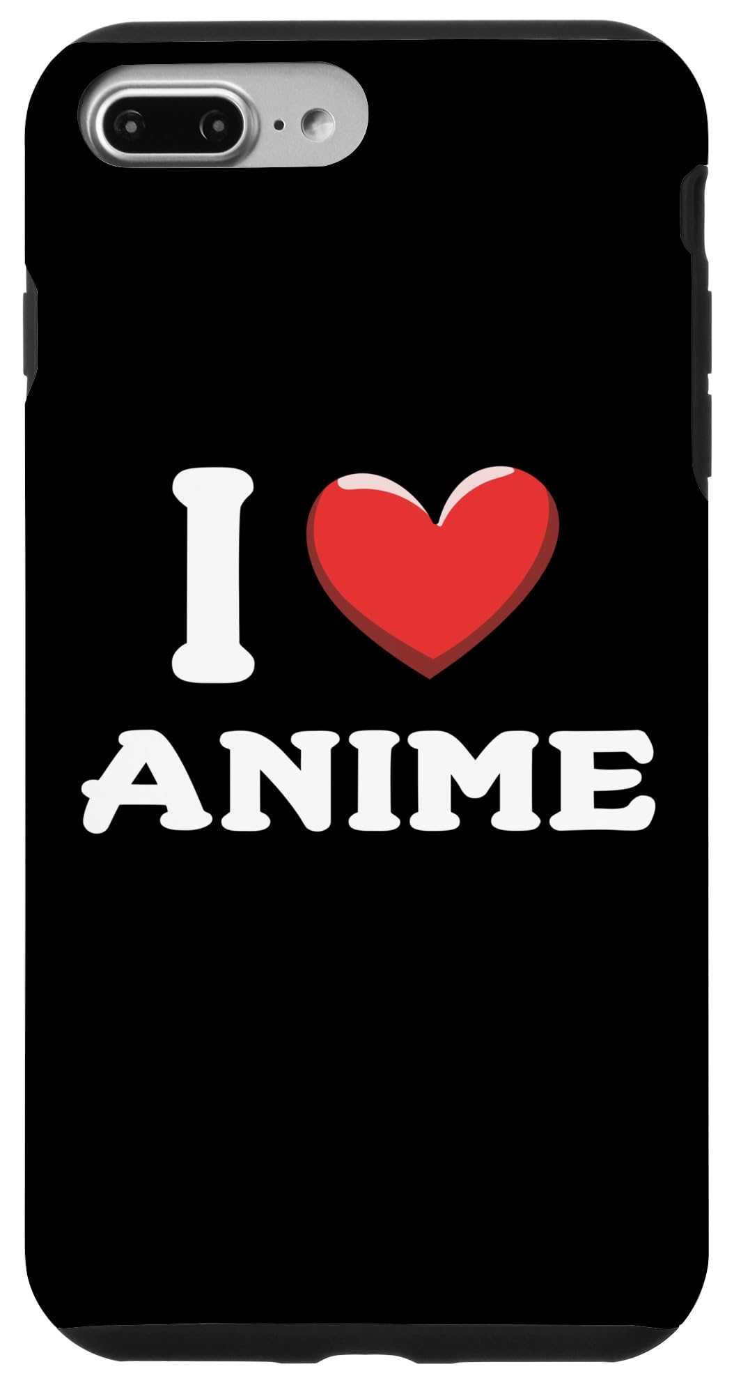 iPhone 7 Plus/8 Plus 私はアニメが大好きです スマホケース