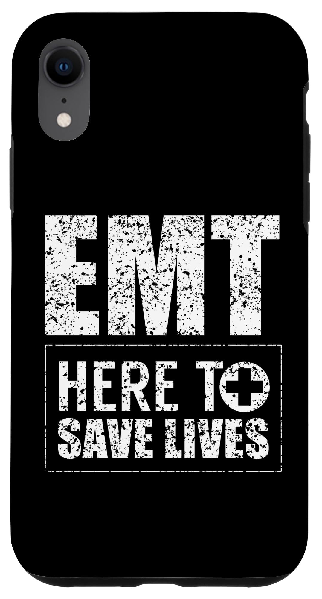 iPhone XR EMT - Here to save lives Job 救急医療技術者 スマホケース