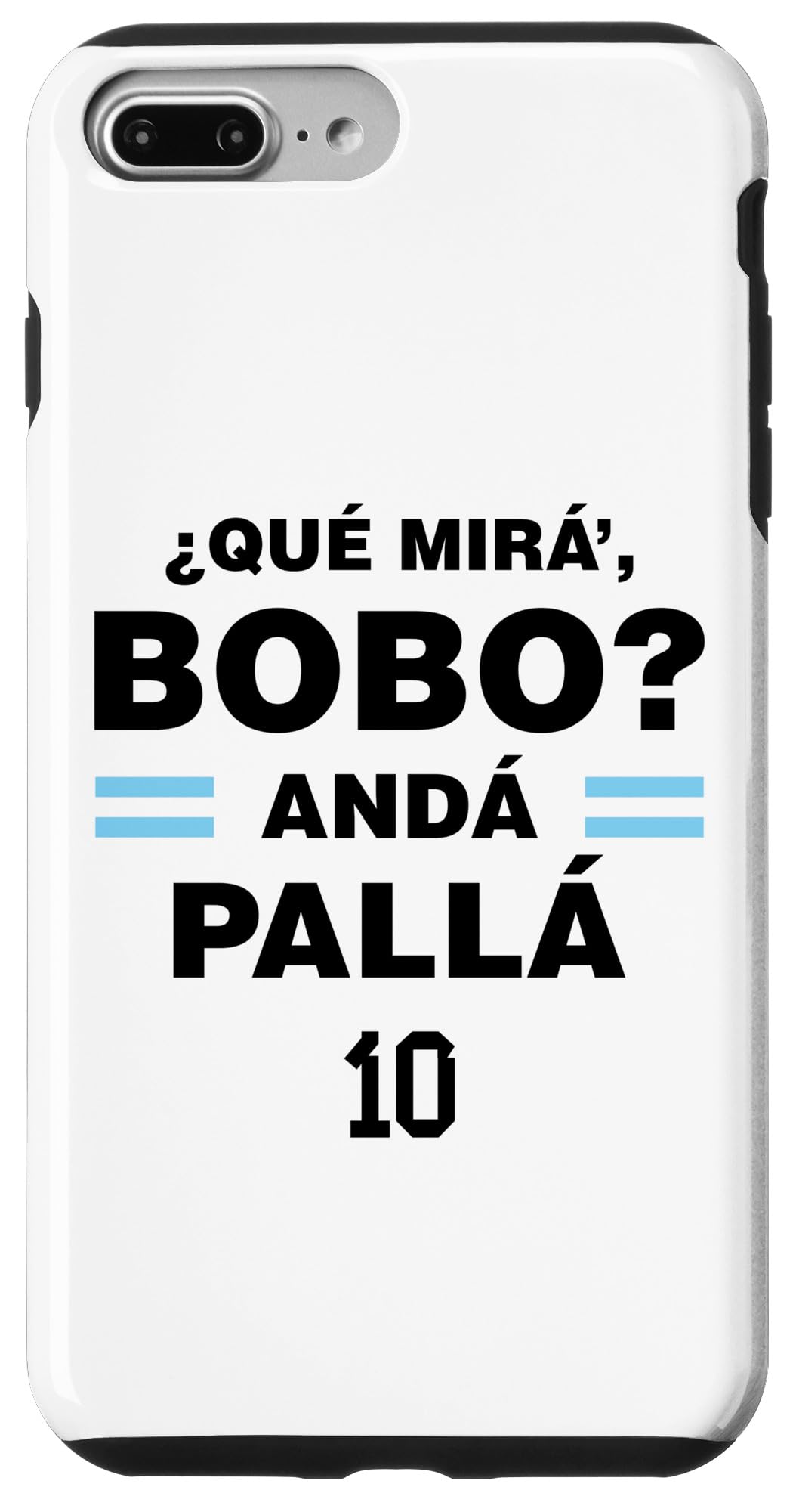 iPhone 7 Plus/8 Plus Que Mira´Bobo-Argentina 10 蹴球気違いかかわり合い商いもの スマホケース
