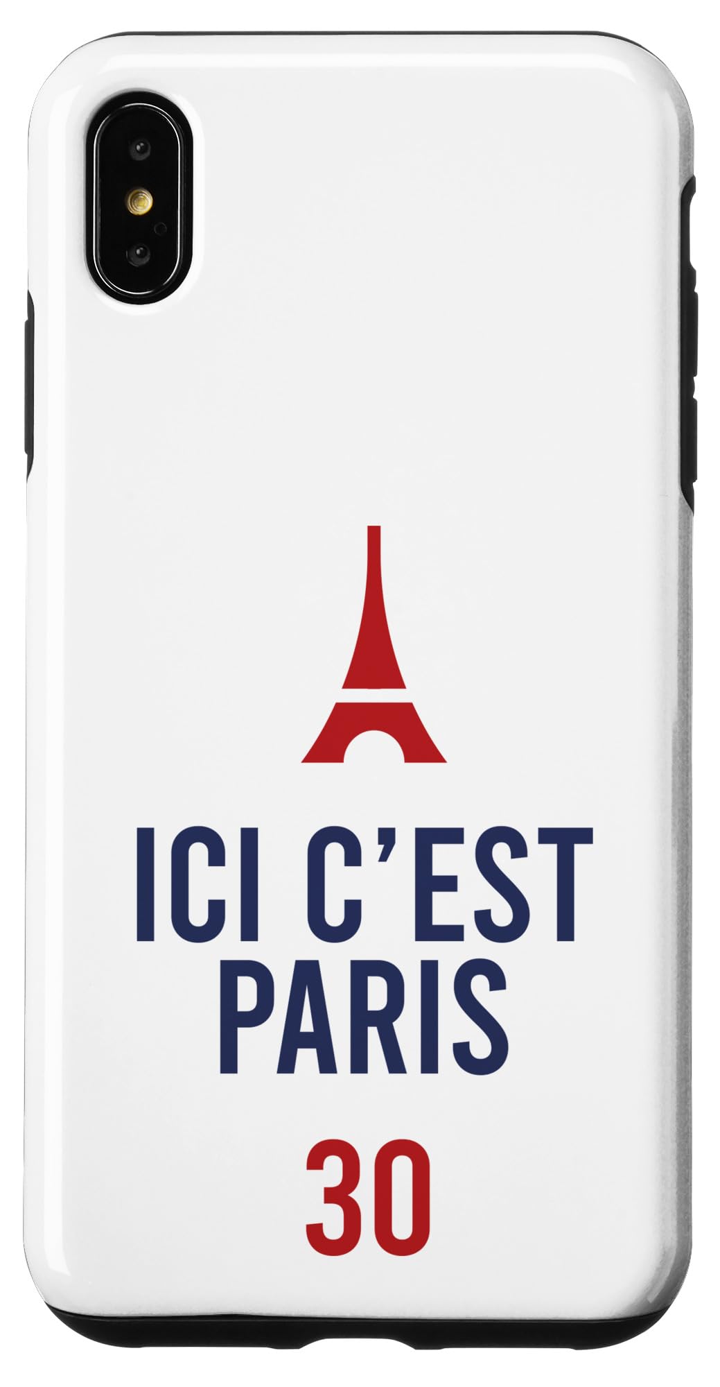 iPhone XS Max ICI C\u0027EST PARIS 30 蹴球気違いかかわり合い商いもの スマホケース