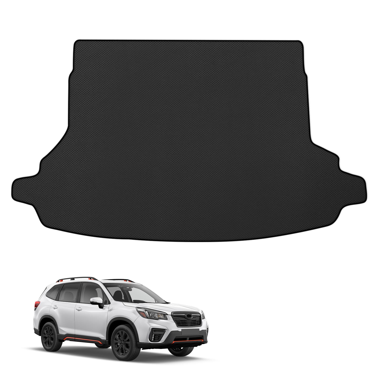 新型 スバル フォレスター SK系 車種専用 ラゲッジマット FORESTE SK9 SKE 専用 2Dブート引っ敷き PVC原材料 カーゴマット 上滑りお仕舞い 巻け納める 保護すること引っ敷き 雨合羽 耐汚れ 耐摩擦 ラゲッジトレイ 滑りだし簡 スマートフォン・携帯電話アクセサリー-ケース・カバー-スマートフォン・タブレット