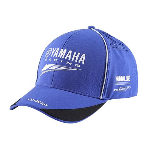ヤマハ発動機 (Yamaha) YAMAHA RACING (ヤマハレーシング) ベースボールキャップ YR5002 ブルー FREEサイズ 90792-Y179F｜WES STORE