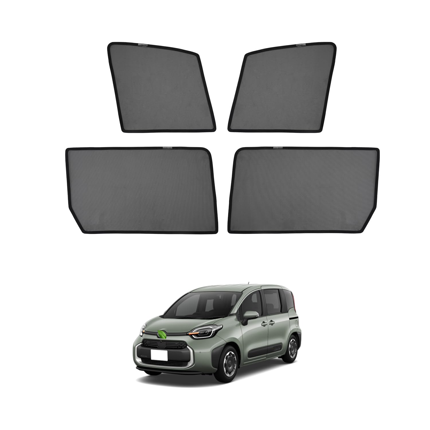【2025最新型&高密メッシュ＆遮蔽遮熱 Cartist トヨタ シエンタ 10系 メッシュカーテン サンシェード SIENTA 3代目 2022.8～現行 カーシェード 換気 UVカット 遮光 断熱 説明書付き 安定性 取り付け｜WES STORE 9,817円