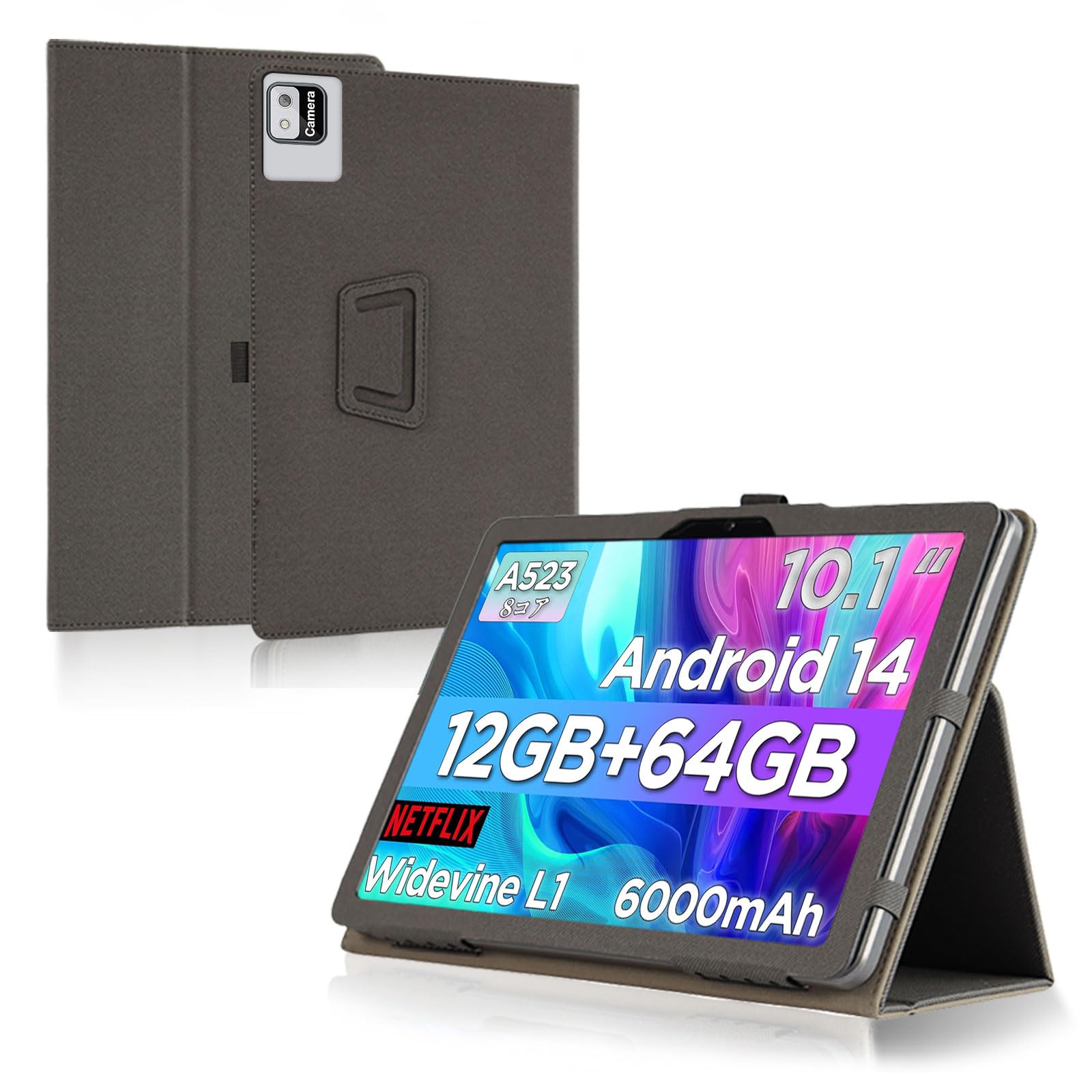 【新品未使用】Callsky Android 15 タブレット ケース付き Amazon.co.jp: 2025新登場·Android 15 タブレット - タブレット