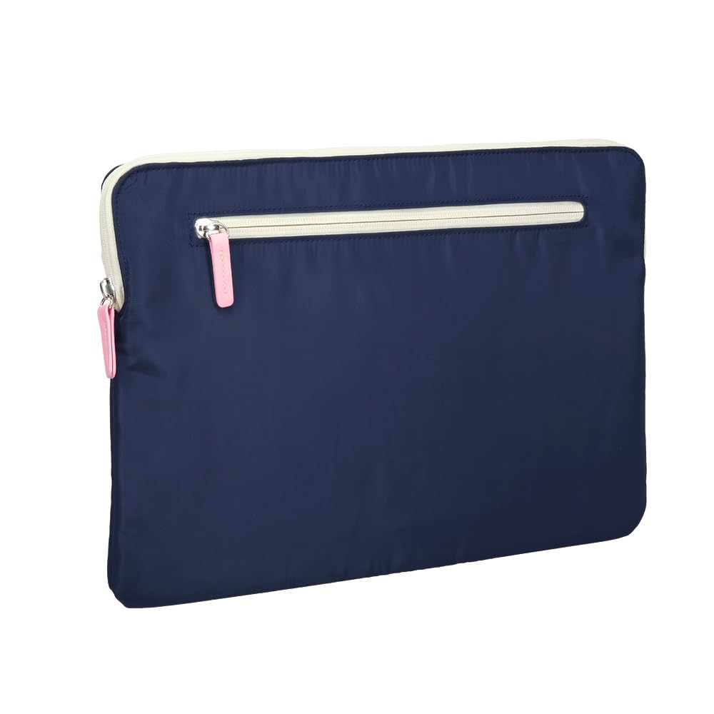 MOTTERU (モッテル) sofumo ノートPCケース 13.0~14.0インチ パソコンケース pcケース パソコンバッグ タブレットケース 裏起毛 ネイビー MOT-PCBAG01-NV