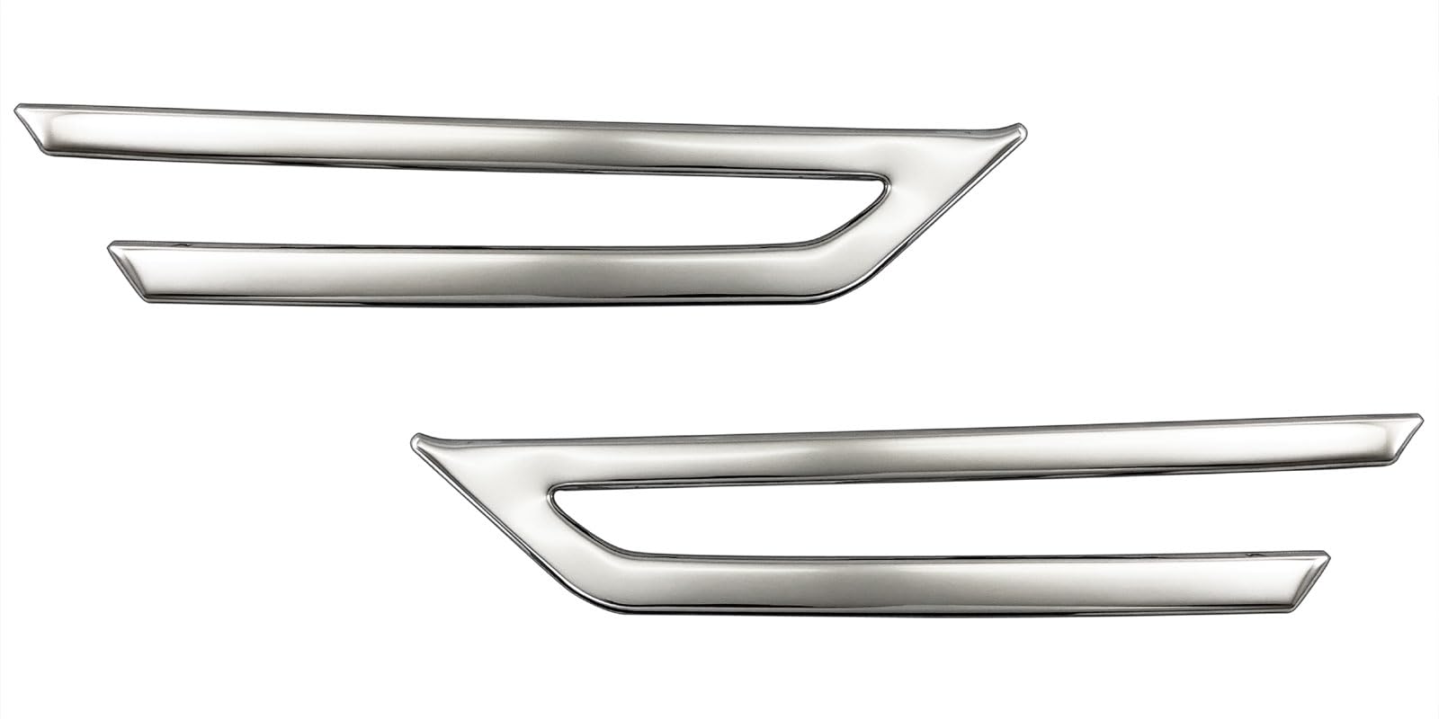 BRIGHTZ WR-V DG5 超鏡面ステンレスメッキフロントバンパーコーナーモール 2PC 【 COR－MOL－032 】 WRV DG