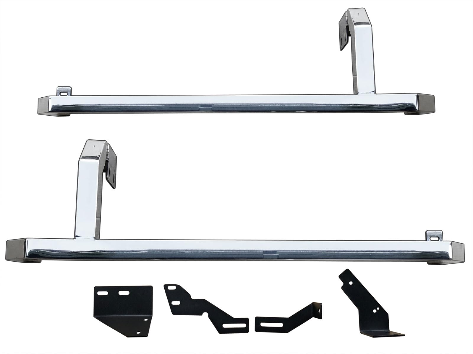BRIGHTZ アクティトラック HA8 HA9 超鏡面ステンレスメッキサイドガード 2PC 【 SID&minus;GUA&minus;016 】 HA8 HA9｜WES STORE