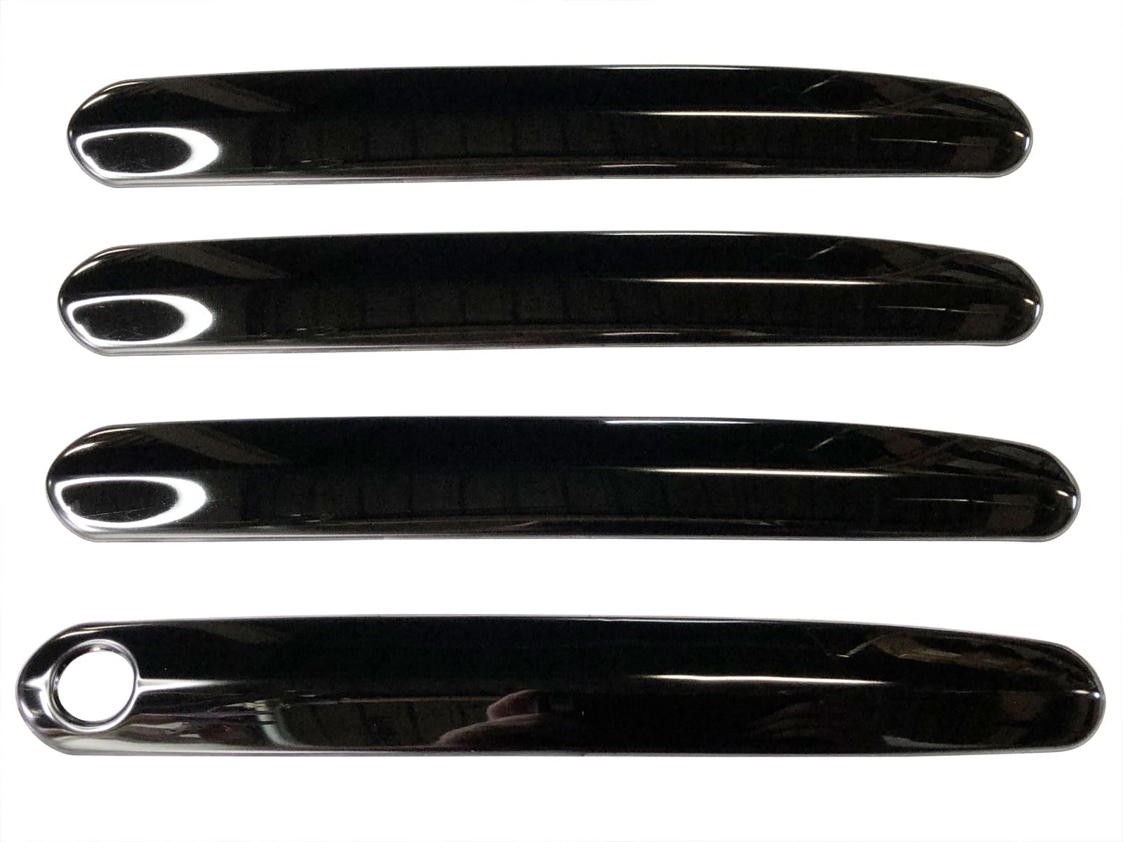 BRIGHTZ クラウン ARS220 ステンレスドアハンドルカバーノブ 4PC 黒 【 DHC－NOBU－464 】 ARS220