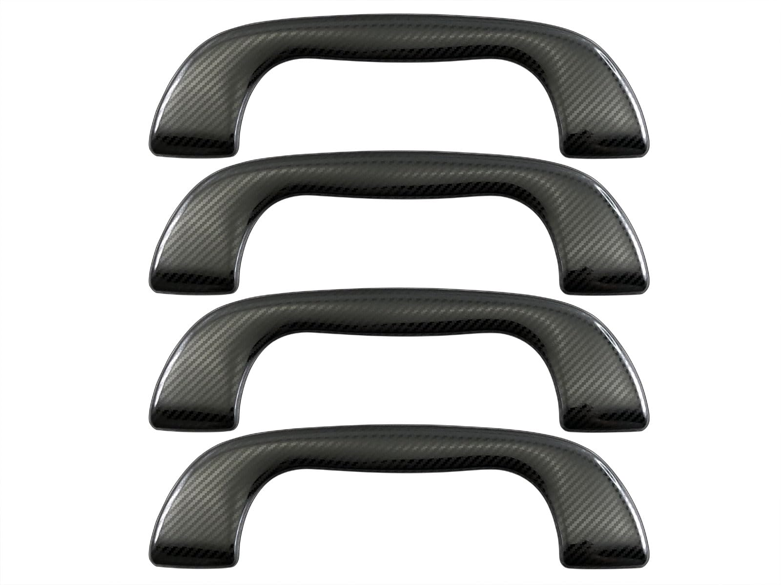 BRIGHTZ インプレッサスポーツ GT ステンレスアシストグリップカバー カーボン調 4PC 【 INT－GRIP－064－4PC 】 GT2 GT3 GT6 GT7 GTE