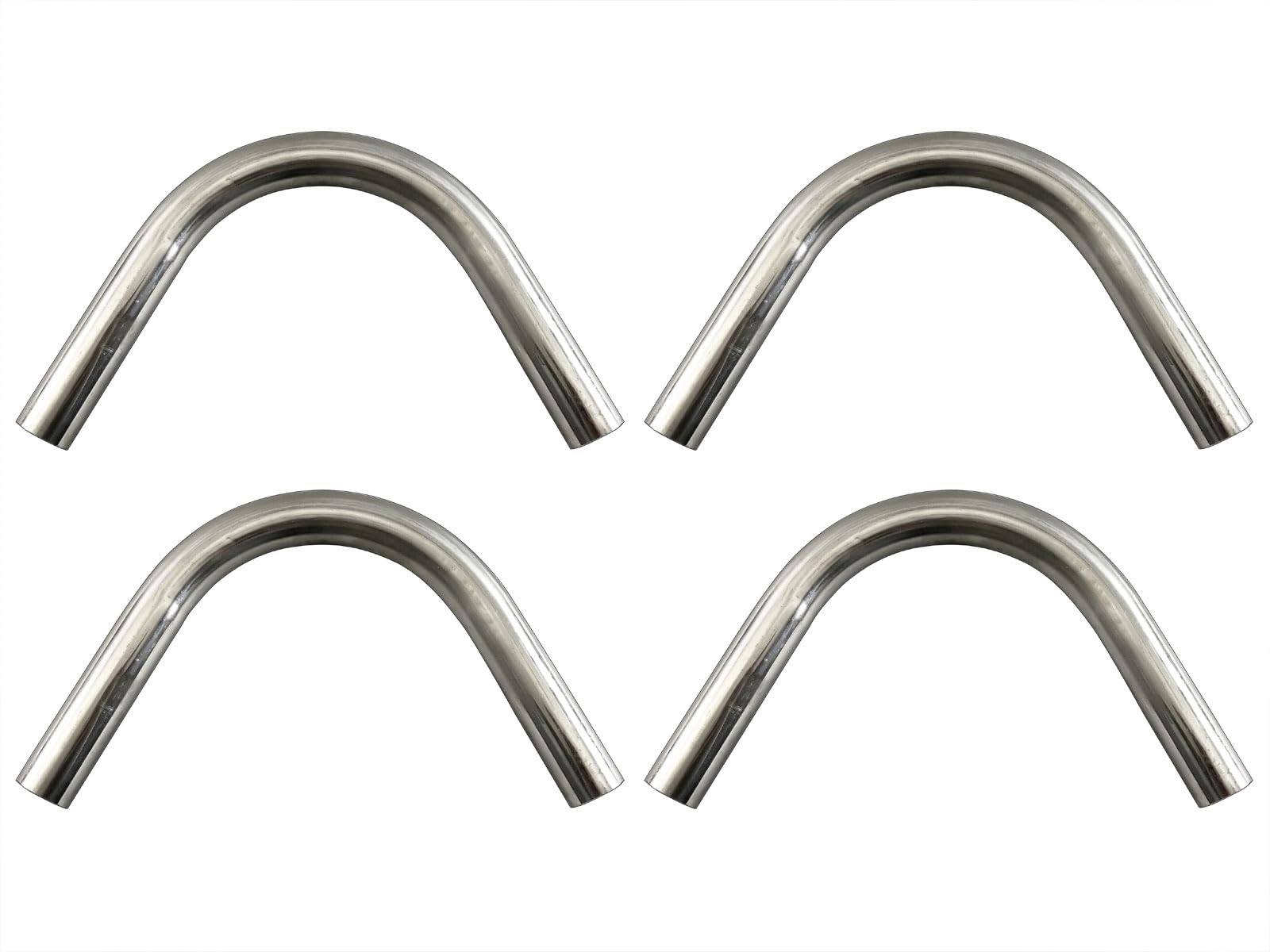 BRIGHTZ 35Φ 120度 ステンレス 曲げパイプ 1.2mm厚 4PC 【 CUR－PIPE－031－4PC 】 35パイ 35φ 120°