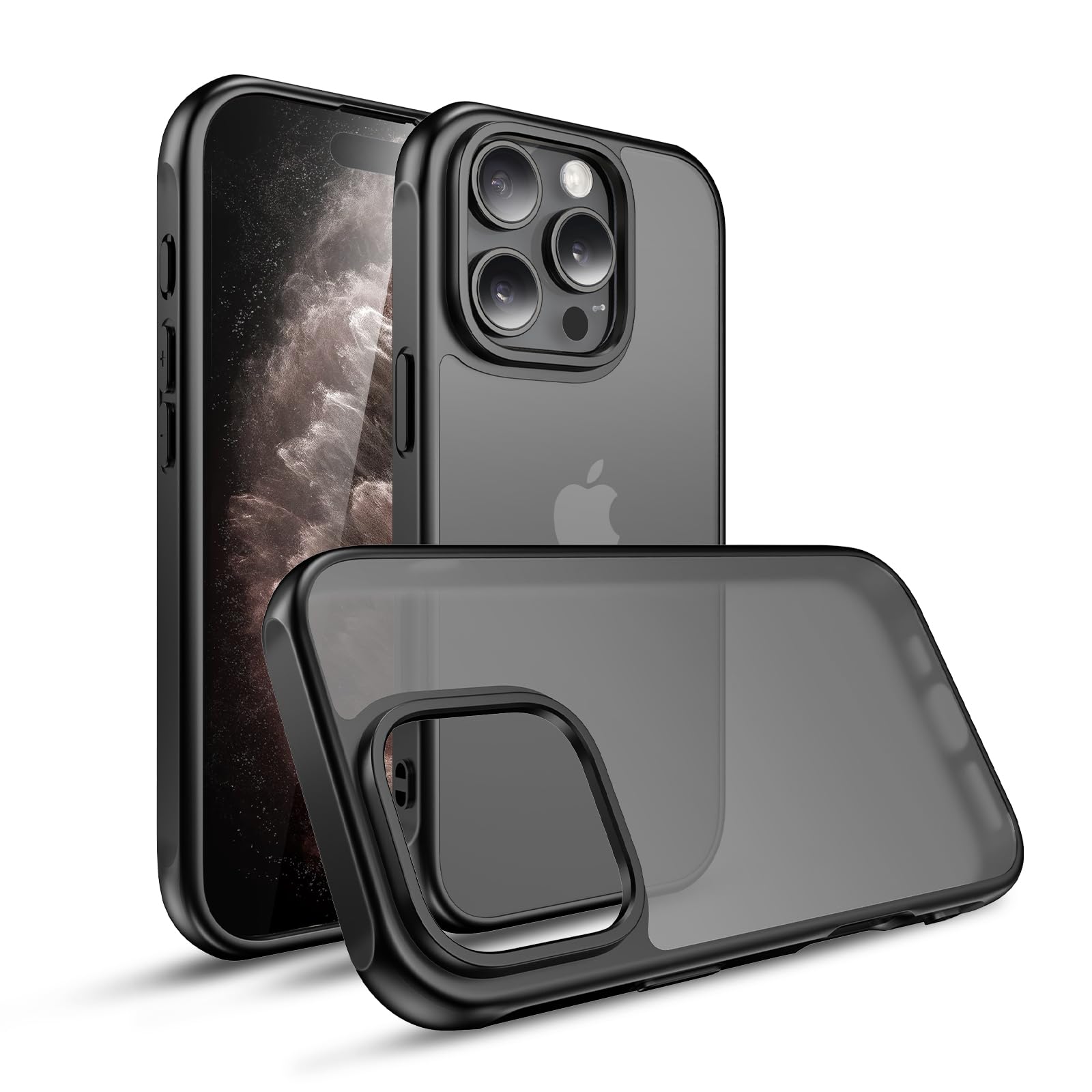 Seefox iphone 17 Pro Max ケース【2025年9月発売】いphone17 Pro Max スマホケース 半透明 マット感 アイフォン17プロマックス ケース 全面保護 耐衝撃 擦り傷防止 滑り止め 指紋防止 黄変防止 軽量 米軍 6,658円