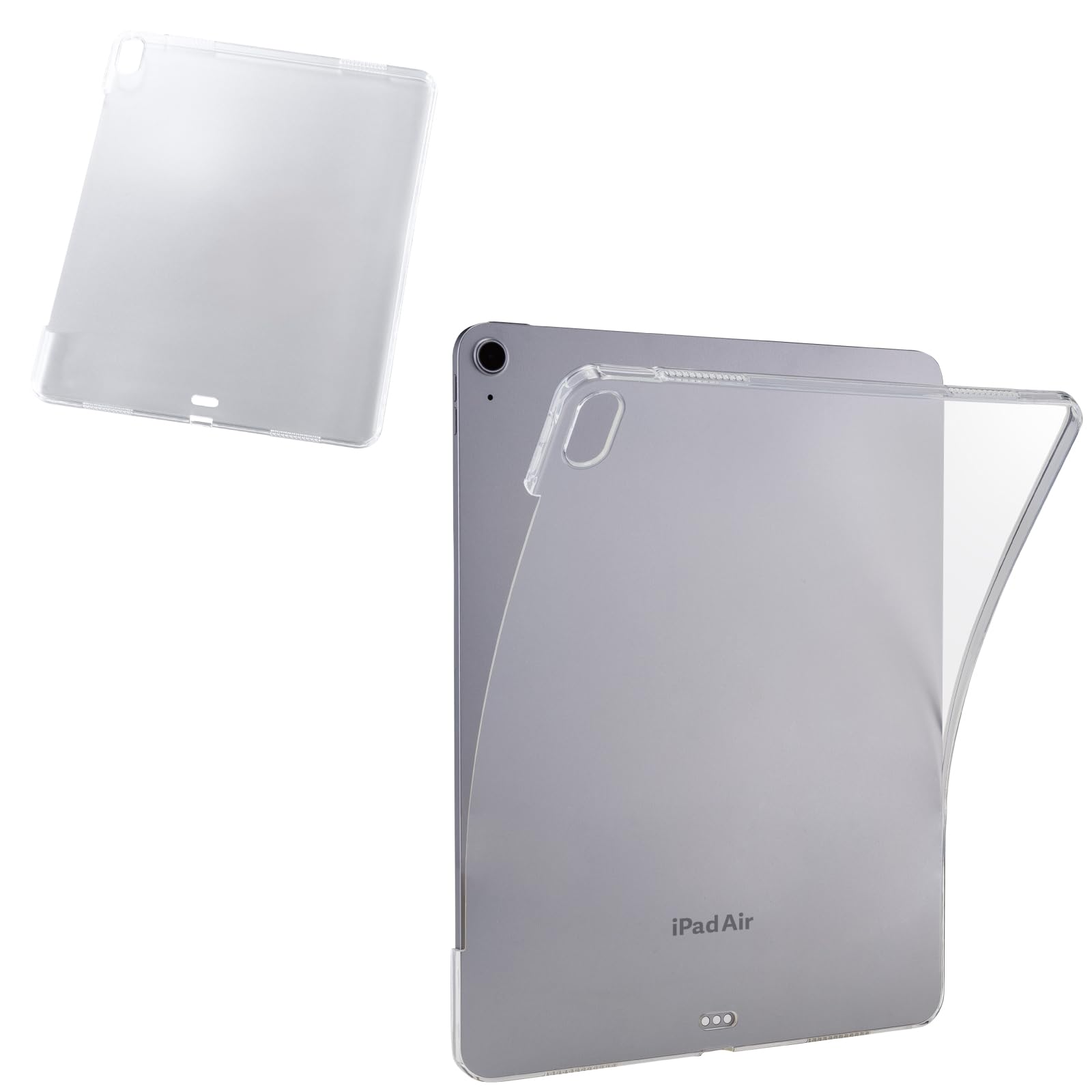 エレコム iPad Air 13in (M3/M2) 2025/2024年 容れもの ホンブルグ帽容れもの TPU 画面の縁まで回り込む心積もり せつ然たる 結核症-A25XUCCR