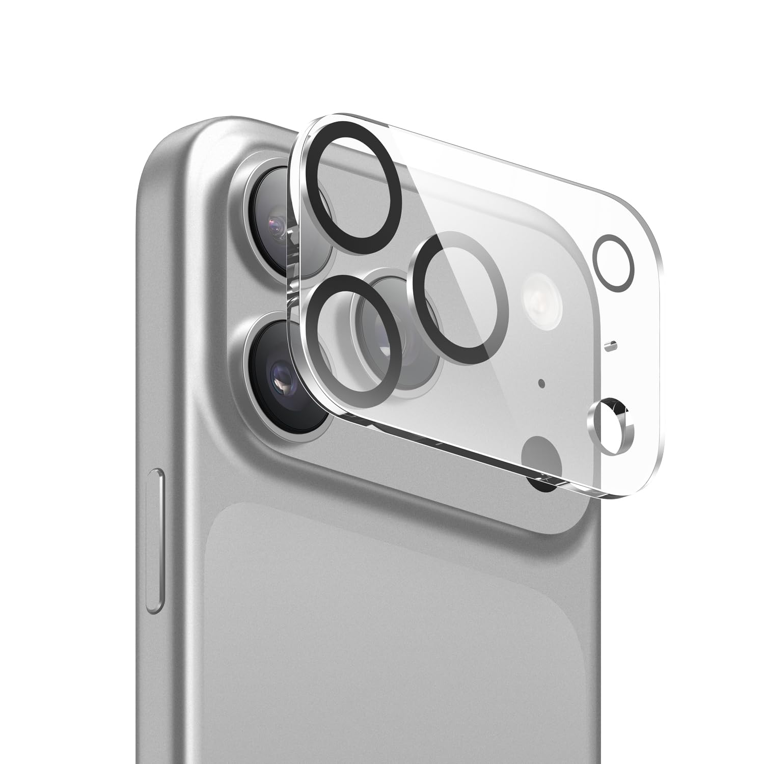【elago】 iPhone 17 Pro 相応う 写真機保護すること 写真フィルム 指紋 傷 押しとどめる 写真機取りまかなう 9H 硝子 水晶体取りまかなう [ iPhone17Pro アイフォン17Pro 相応う ] CAMERA LENS PROTECTOR せつ然たる