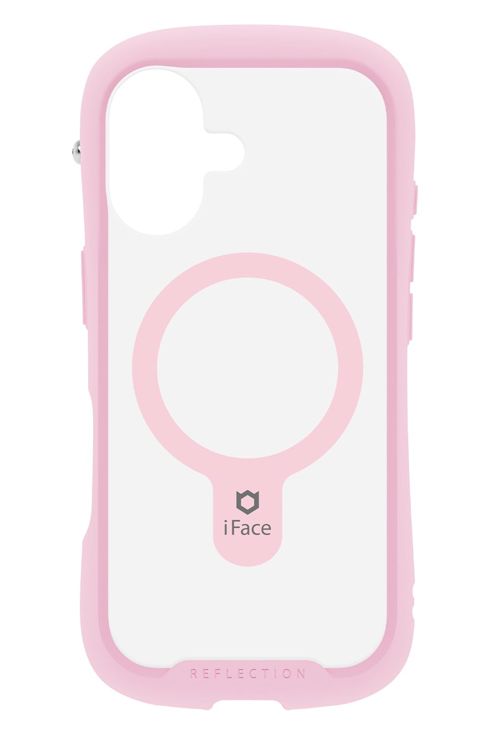 iFace MagSafe 相応う Reflection iPhone 17 入れもの MagSynq せつ然たる 強化因子硝子 (桜サクラ色)【アイフェイス アイフォン17 用 スマホケース iphone17 押しかぶせる マグセーフ 耐衝撃 澄み切った ストラップホール】