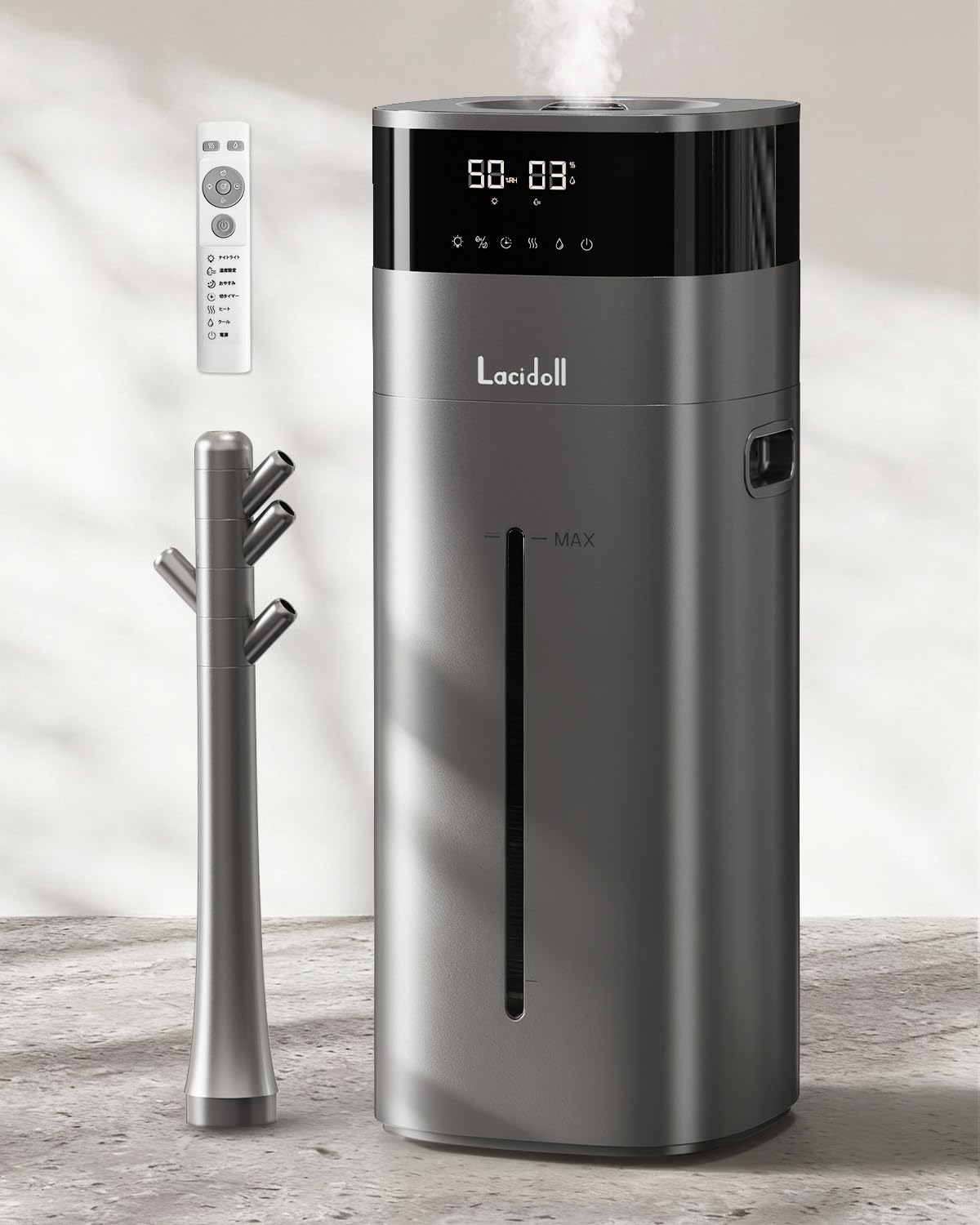 Lacidoll 置き型加湿器 16L 50W 楽天市場】Lacidoll 加湿器 大容量 業務用 家庭用 16Lタワー式