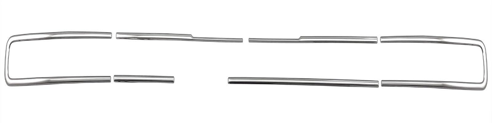 BRIGHTZ ルークス 44 45 47 48 後期 超鏡面ステンレスメッキフロントバンパーモール 6PC 【 FBUM－MOL－159 】 B44A B45A B47A B48A B40 ハイウェイスター 15,624円