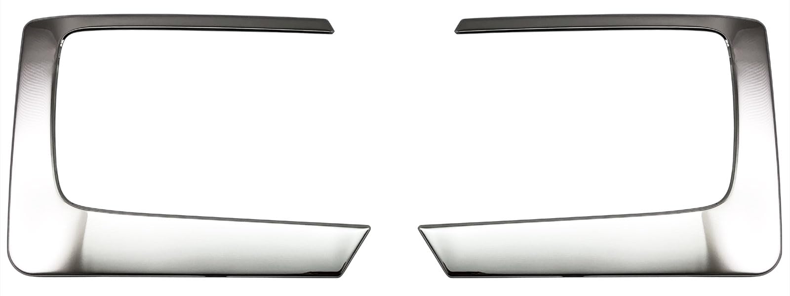 BRIGHTZ N-BOXカスタム JF1 JF2 超鏡面ステンレスメッキフロントバンパーサイドパネル 2PC 【 FRO&minus;ETC&minus;MID&minus;076 】 JF F1 F2 1 2 N&minus;BOX カスタム NBOX エヌ ボックス Nボックス NBOXカスタム BOXカスタム Nボ｜WES STORE