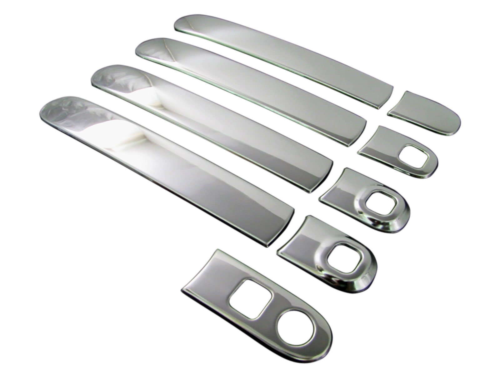 BRIGHTZ スペーシアカスタム MK32S MK42S 超鏡面ステンレスメッキドアハンドルカバーノブ 9PC 【 DHC－NOBU－285 】 MK32 MK42 MK K32 K42 32 42 スペーシア カスタム