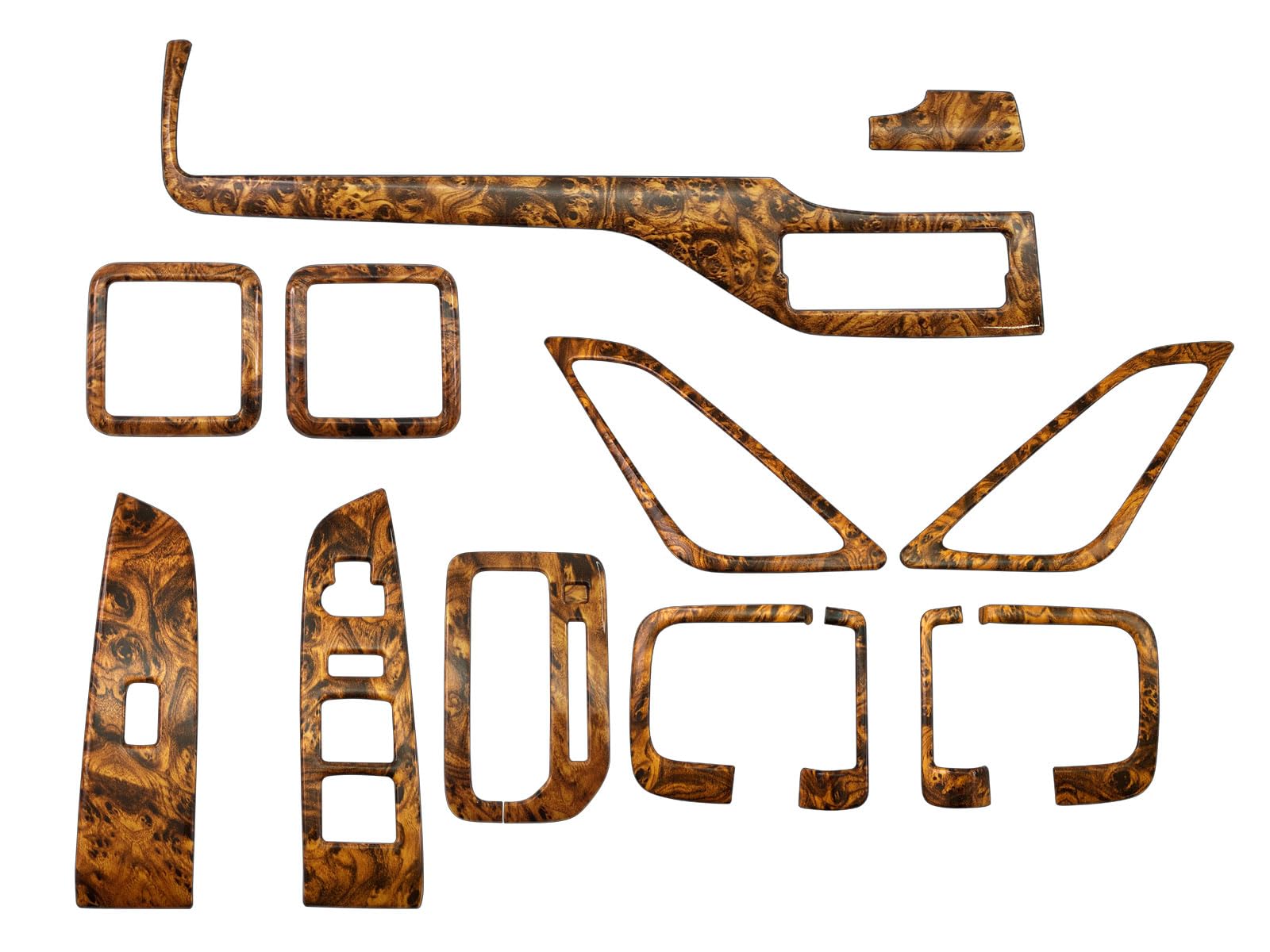BRIGHTZ ソリオバンディット 07 37 47 インテリアパネルセット 12PC ウッド調 【 WOOD－PAN－171 】 ソリオ バンディット MA37S MA47S MAD7S