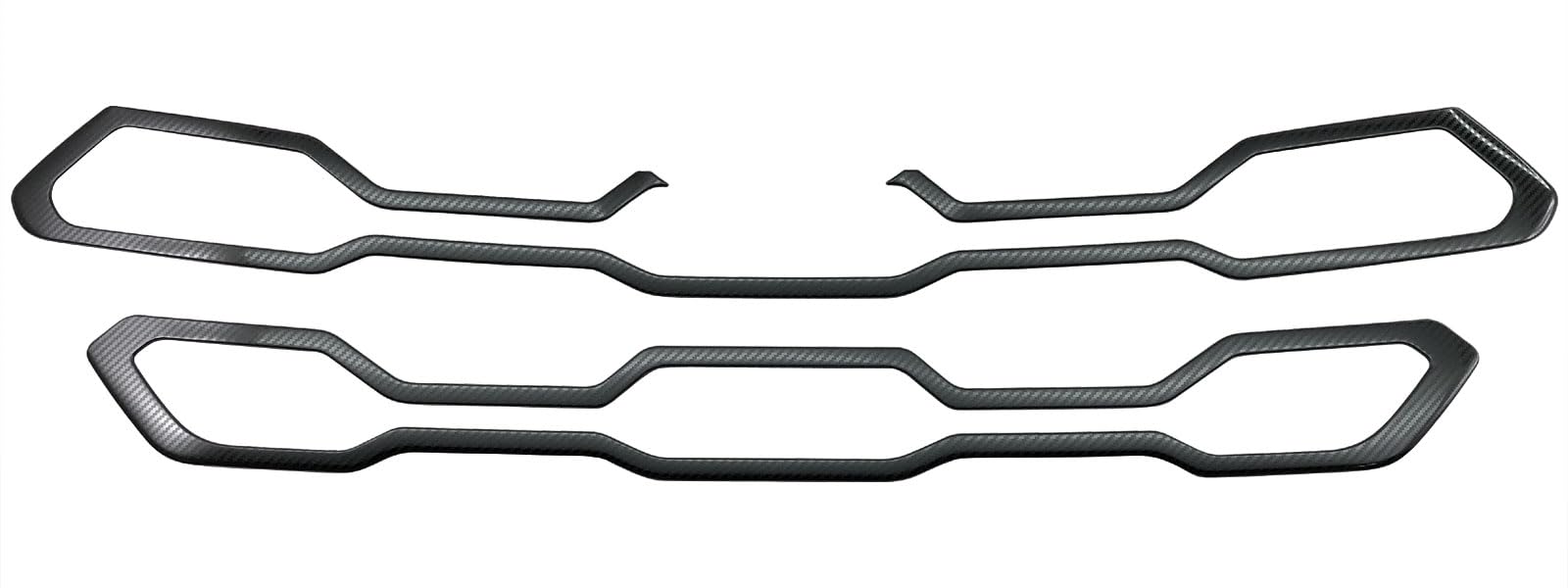 BRIGHTZ クロストレック GU ステンレスメッキフロントグリルカバー 2PC カーボン調 【 GRI&minus;COV&minus;M&minus;151 】 GUD GUE GUF｜WES STORE 13,618円