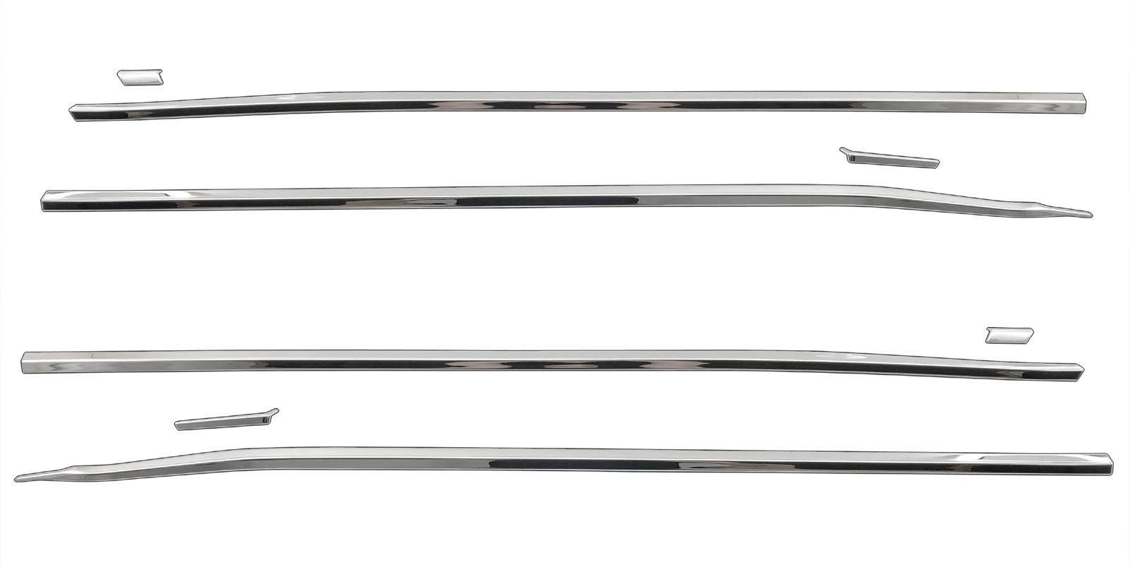 BRIGHTZ ノア 80 85 超鏡面ステンレスメッキサイドドアモール 8PC 【 SID&minus;MOL&minus;196 】 ZWR80W ZRR80W ZRR85W ZWR ZRR WR80 RR85 80 85｜WES STORE