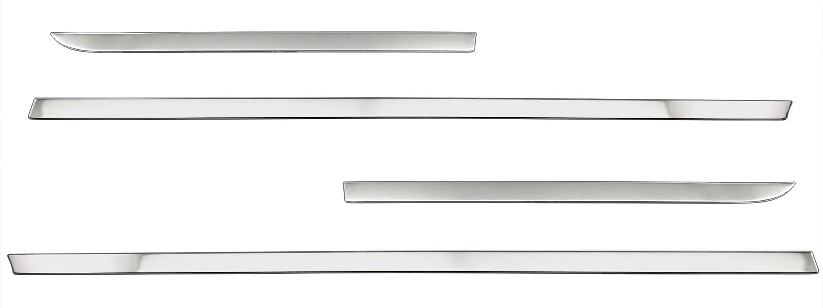 BRIGHTZ クロストレック GU 超鏡面ステンレスメッキサイドドアアンダーモール 4PC 【 SID−MOL−193 】 GU UD UE D E GUD GUE GUF|WES STORE